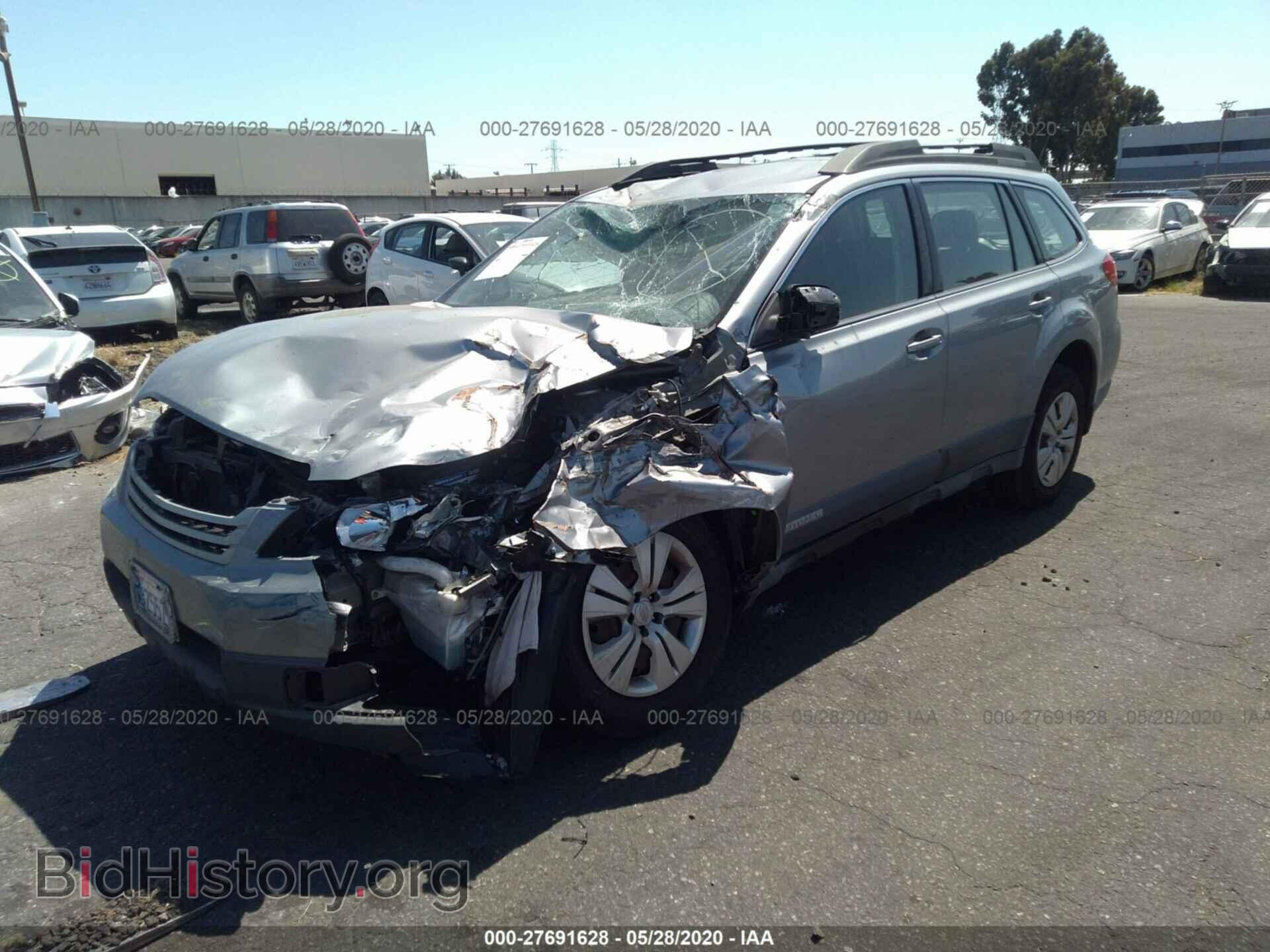 2011 SUBARU OUTBACK - VIN: 4S4BRBAC1B3437800 - Фото 2