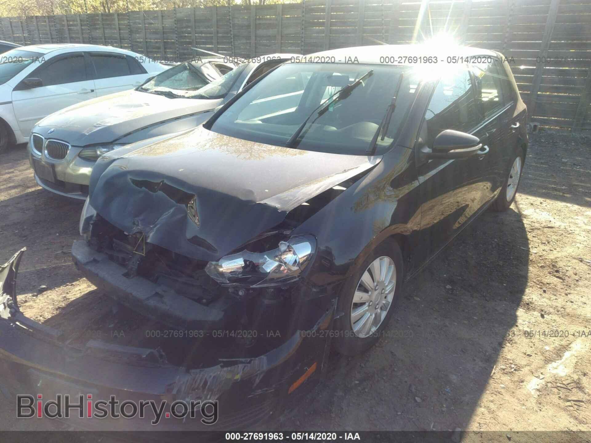 2011 VOLKSWAGEN GOLF - VIN: WVWDB7AJXBW155117 - Фото 2