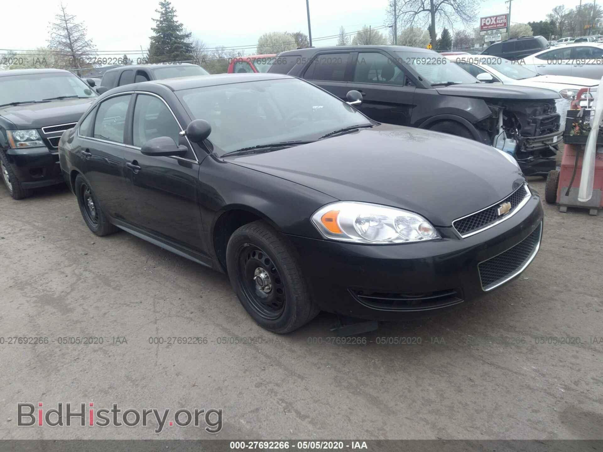 Фотография 2G1WD5E31C1261895 - CHEVROLET IMPALA 2012