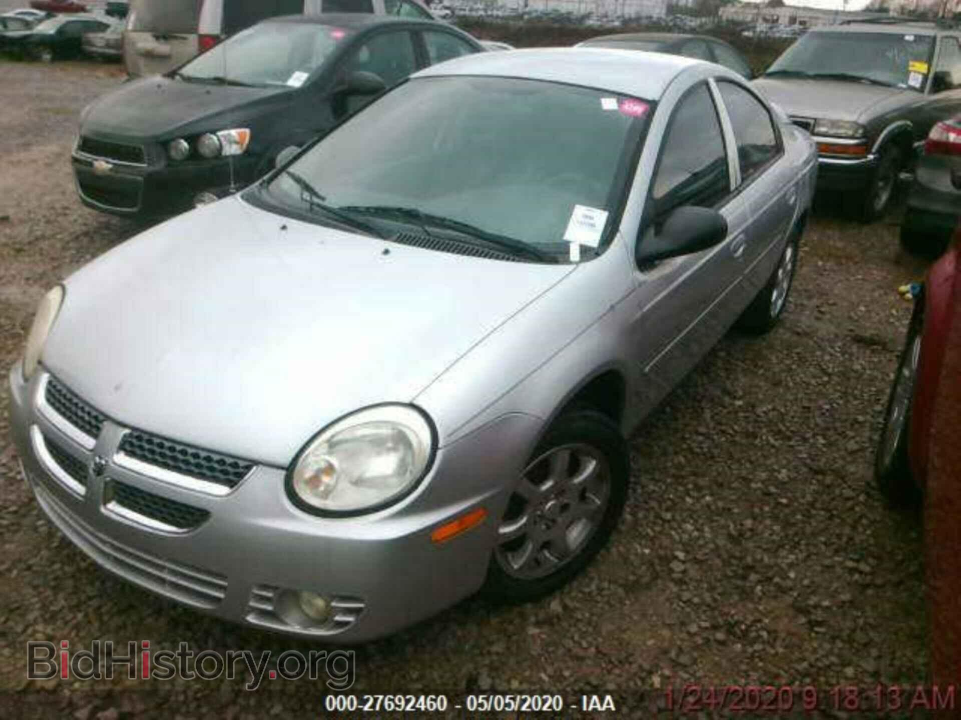 Фотография 1B3ES56C45D238529 - DODGE NEON 2005