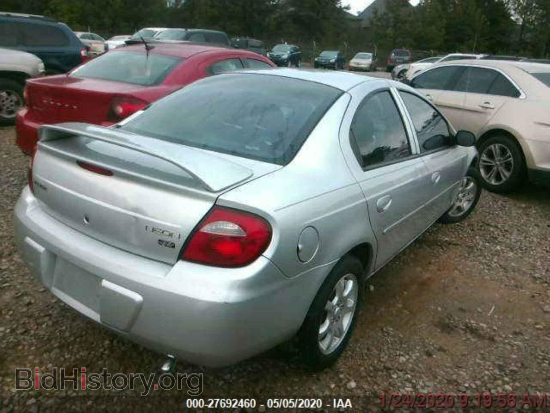 2005 DODGE NEON - VIN: 1B3ES56C45D238529 - Фото 2