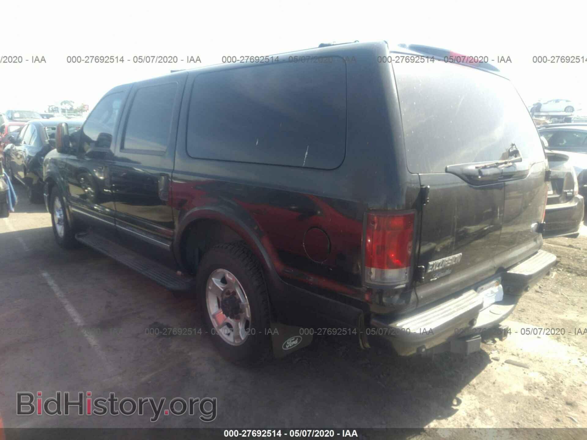 2004 FORD EXCURSION - VIN: 1FMNU42P14EA55928 - Фото 3