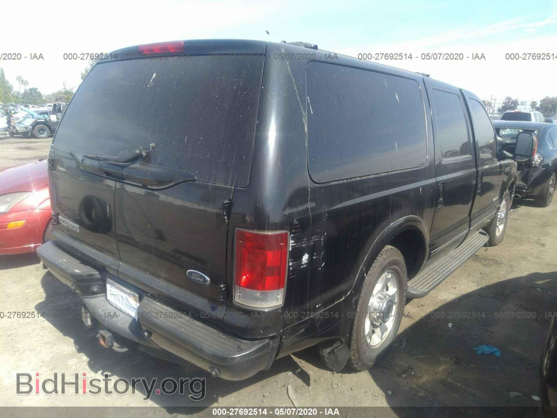 2004 FORD EXCURSION - VIN: 1FMNU42P14EA55928 - Фото 4