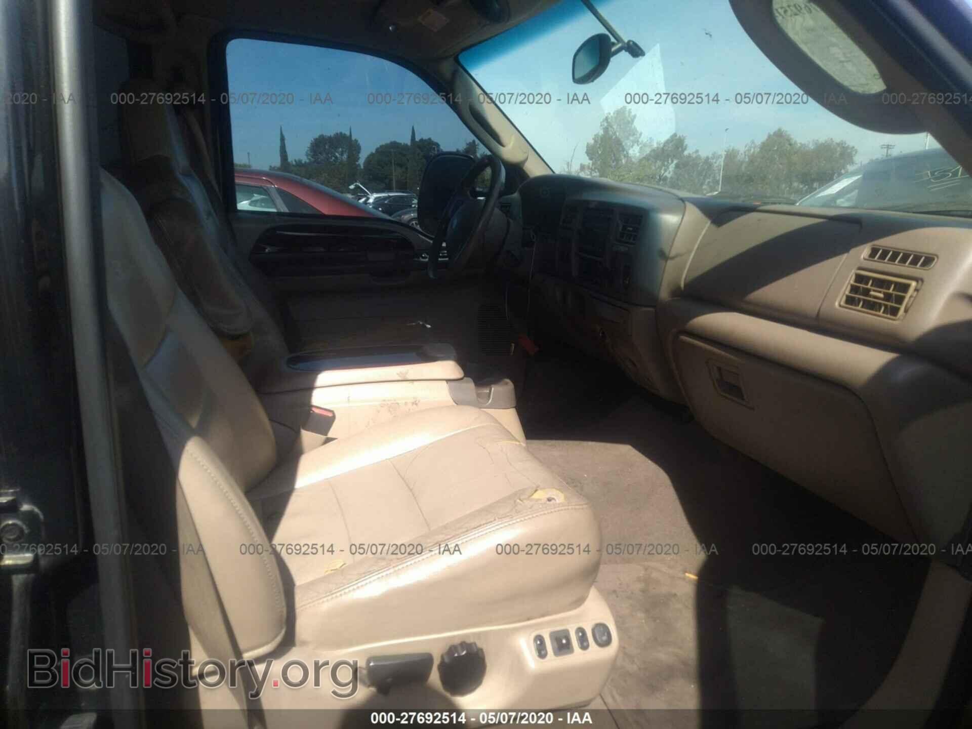 2004 FORD EXCURSION - VIN: 1FMNU42P14EA55928 - Фото 5