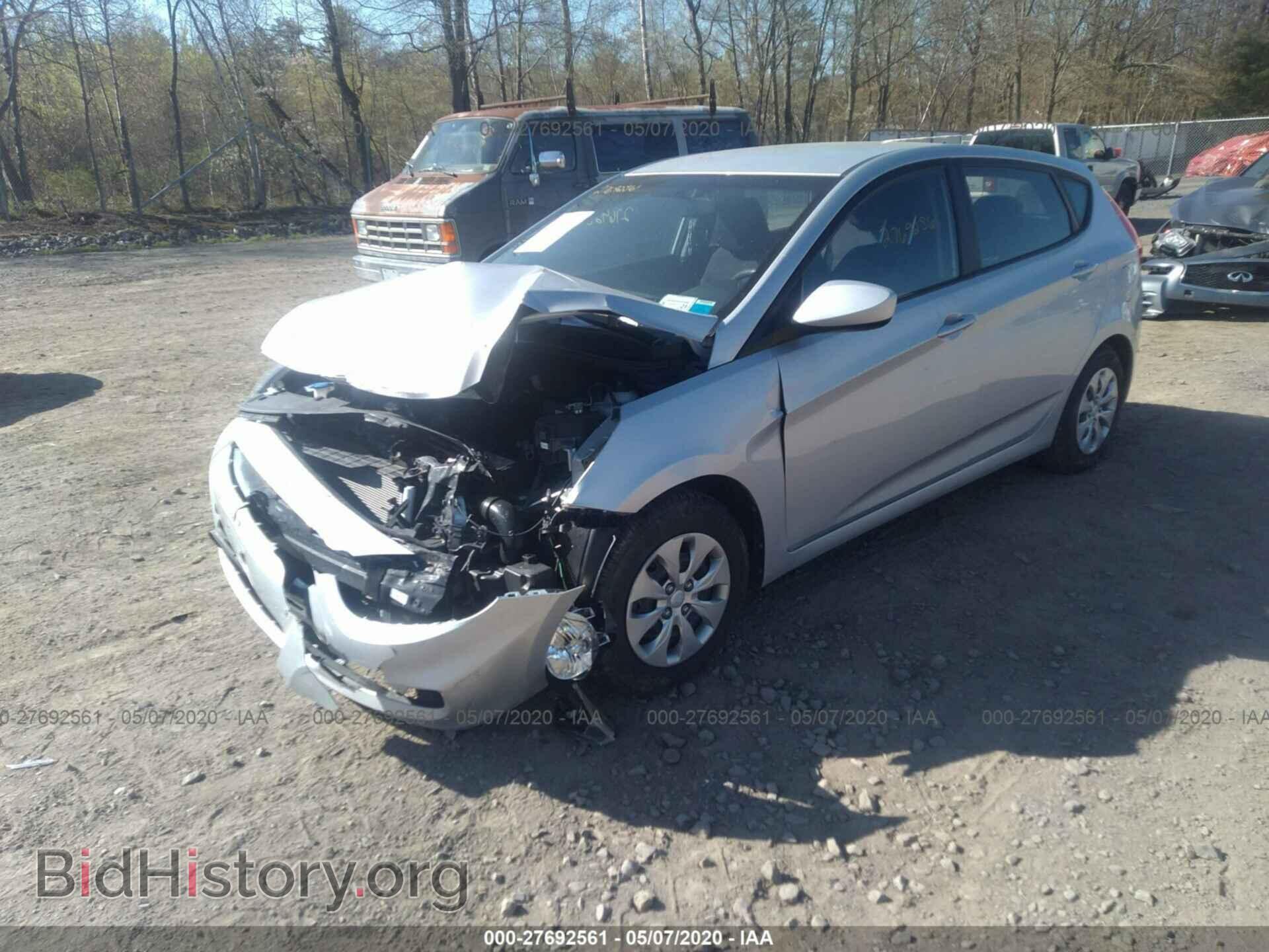 2016 HYUNDAI ACCENT - VIN: KMHCT5AE0GU246055 - Фото 2