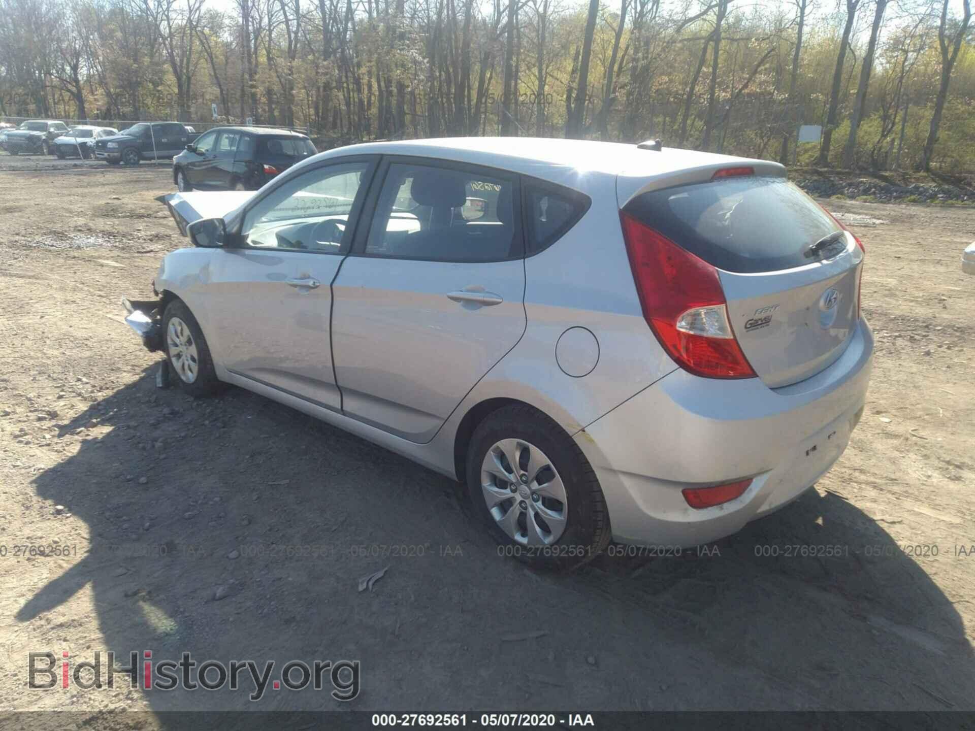 2016 HYUNDAI ACCENT - VIN: KMHCT5AE0GU246055 - Фото 3