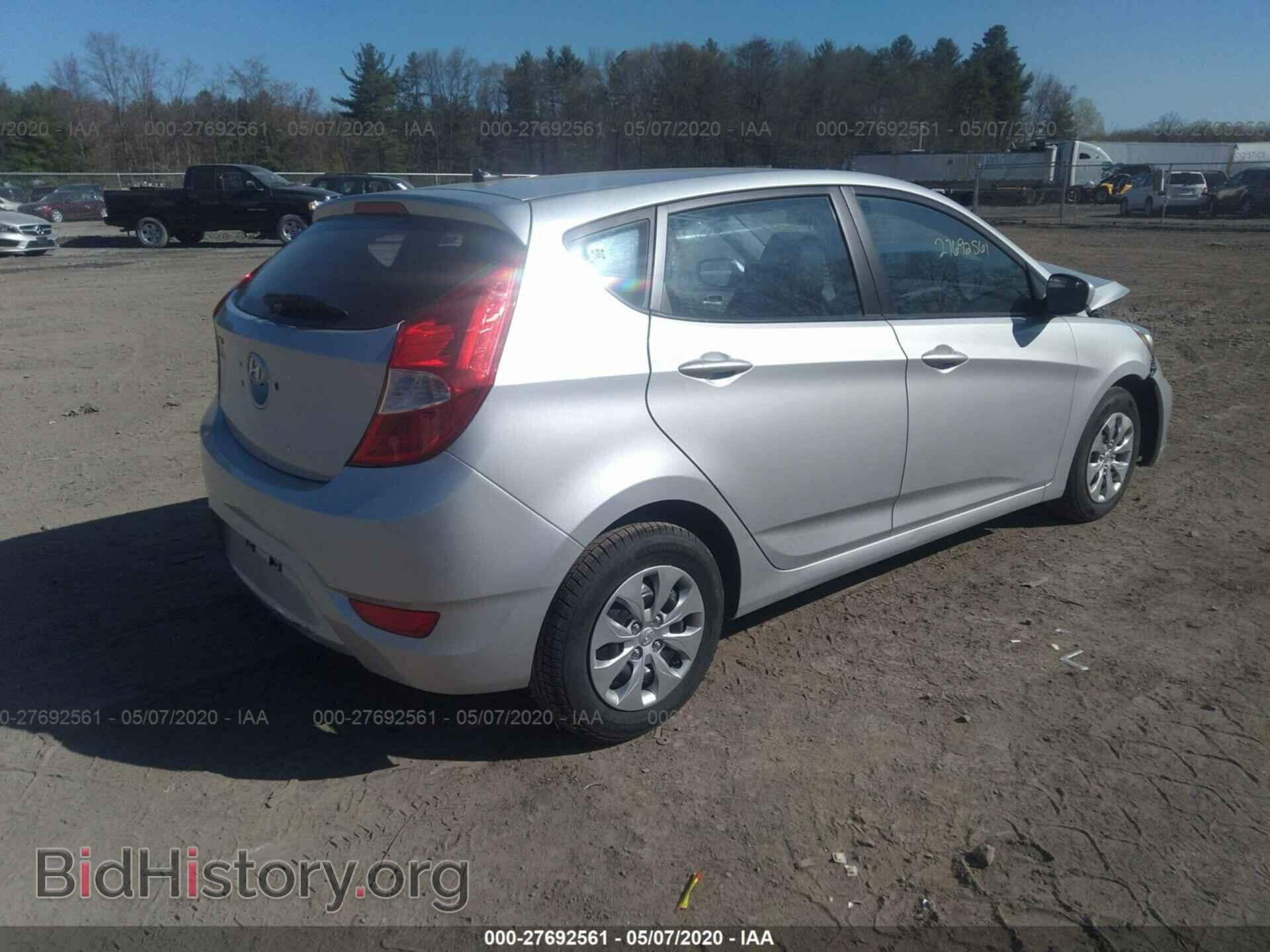 2016 HYUNDAI ACCENT - VIN: KMHCT5AE0GU246055 - Фото 4