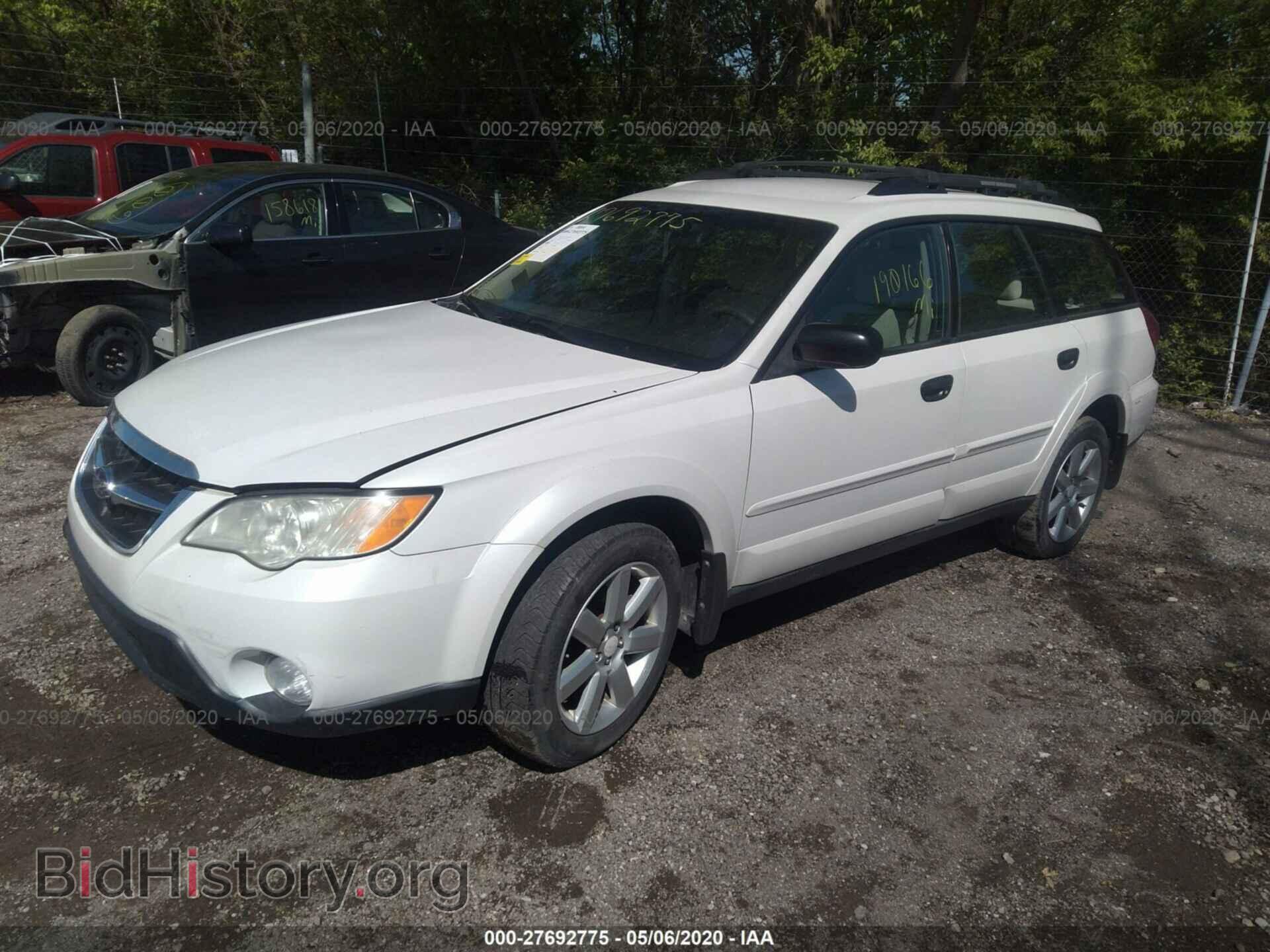 2008 SUBARU OUTBACK - VIN: 4S4BP61C987350936 - Фото 2