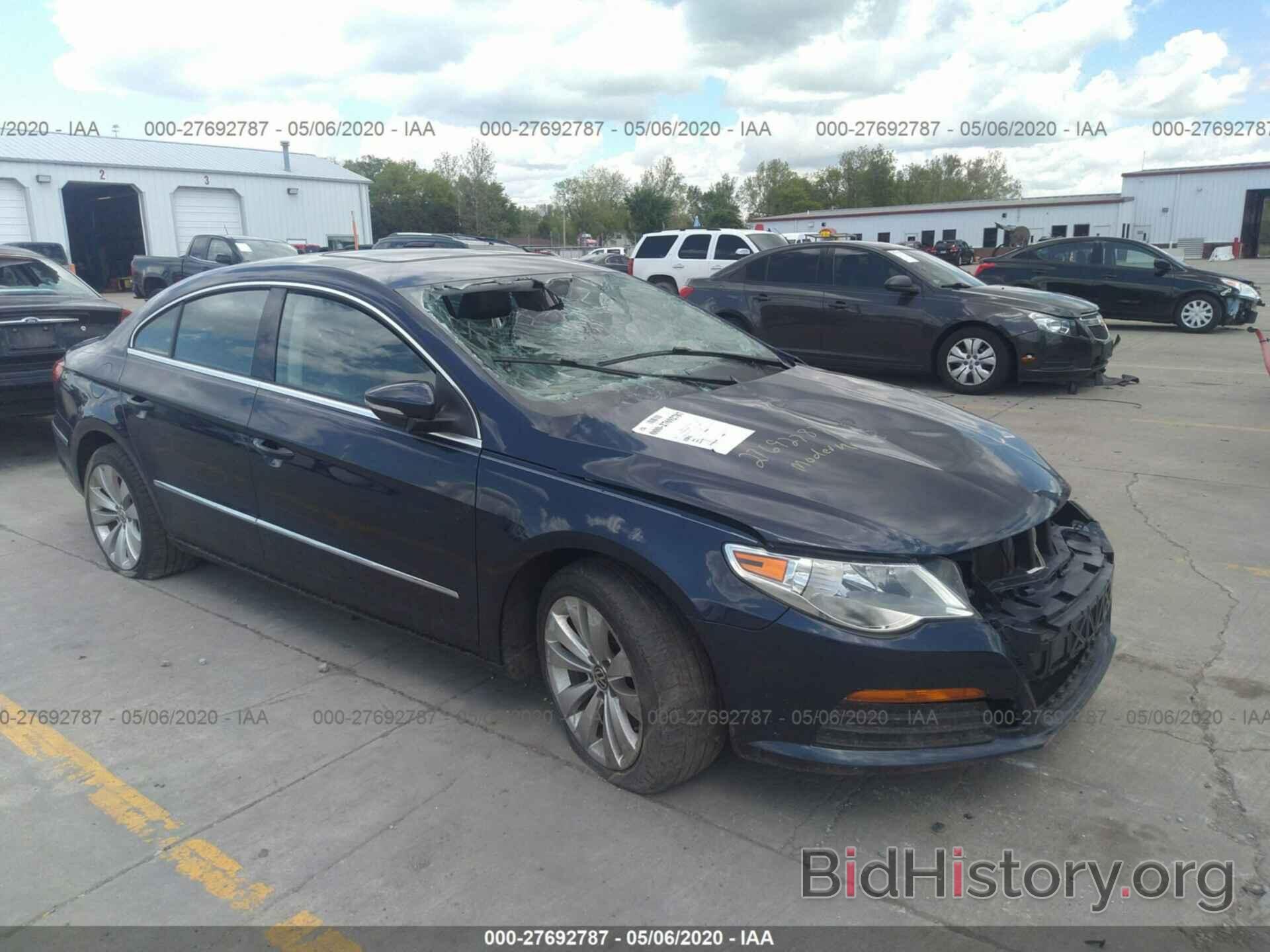 Фотография WVWMN7AN6CE541812 - VOLKSWAGEN CC 2012