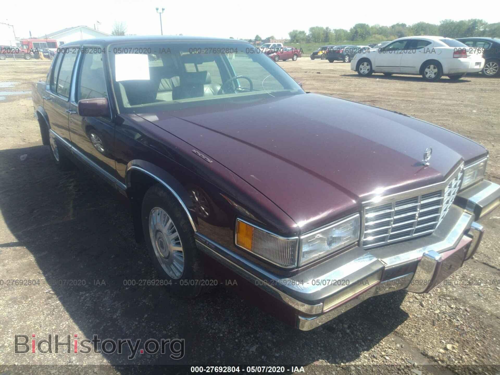 Photo 1G6CD53B1N4273138 - CADILLAC DEVILLE 1992