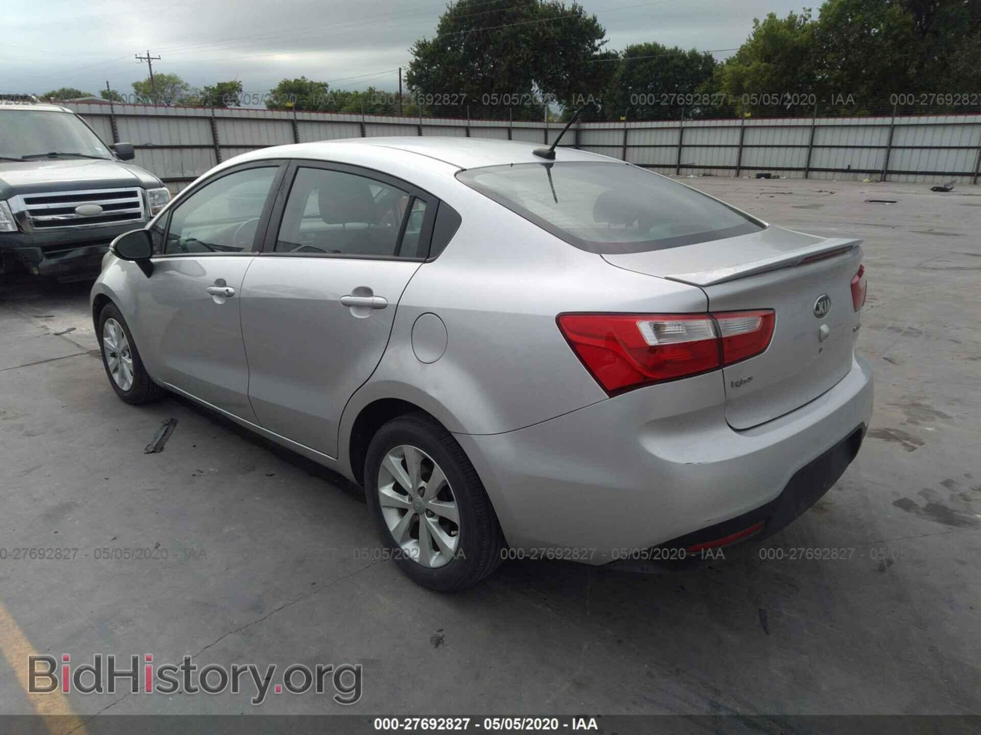 2013 KIA RIO - VIN: KNADN4A34D6209826 - Фото 3