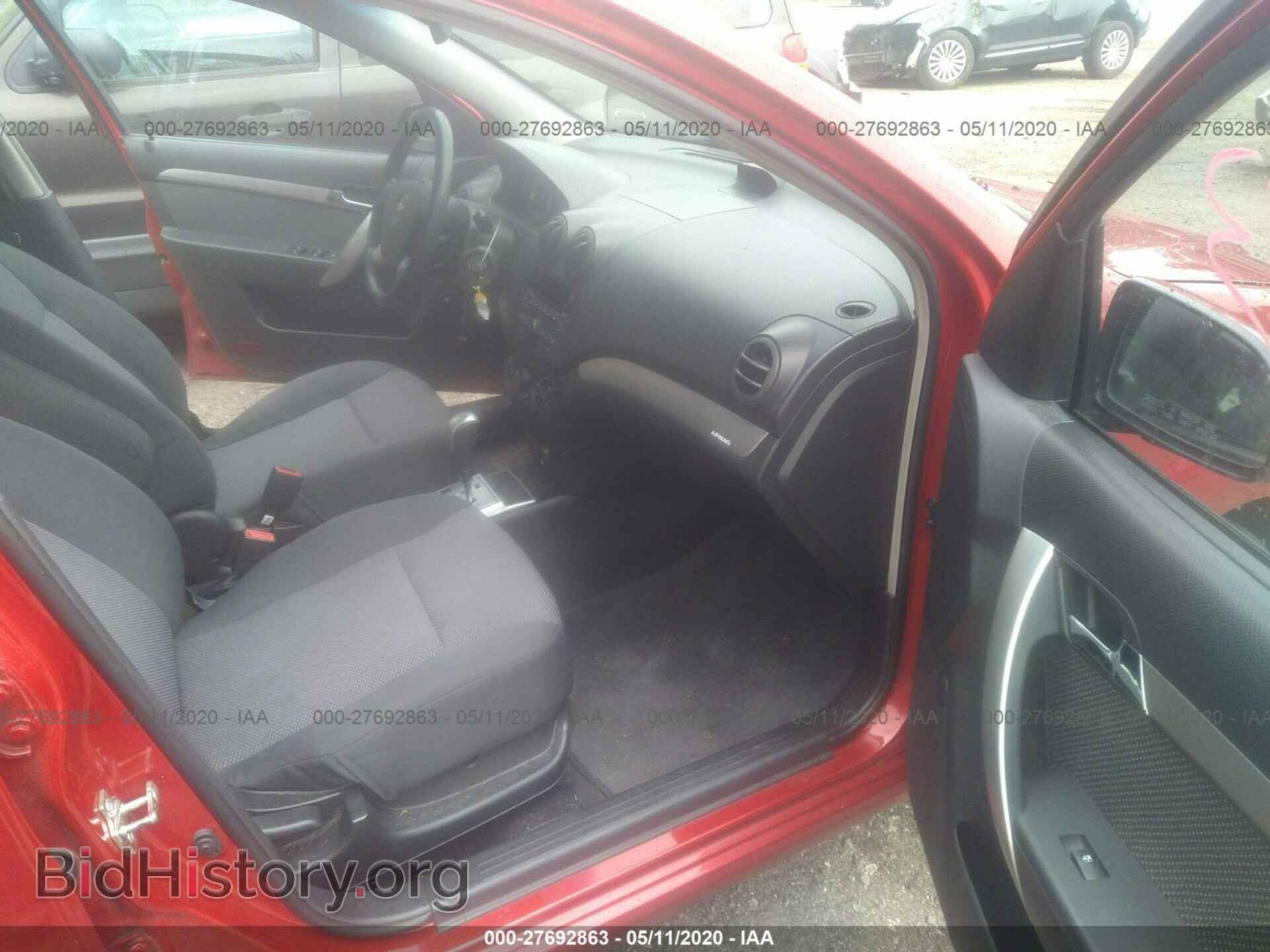 2011 CHEVROLET AVEO - VIN: KL1TD5DE5BB191286 - Фото 5