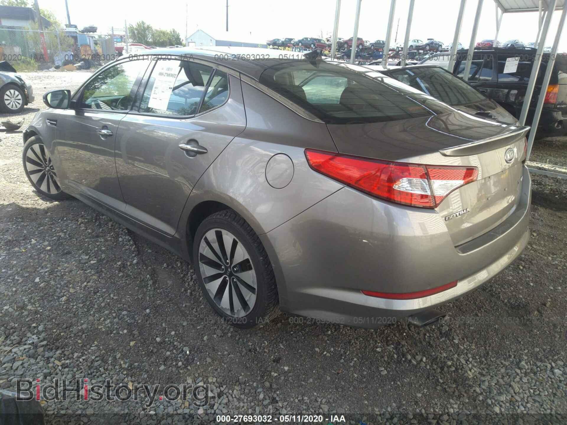 2012 KIA OPTIMA - VIN: 5XXGR4A63CG011320 - Фото 3
