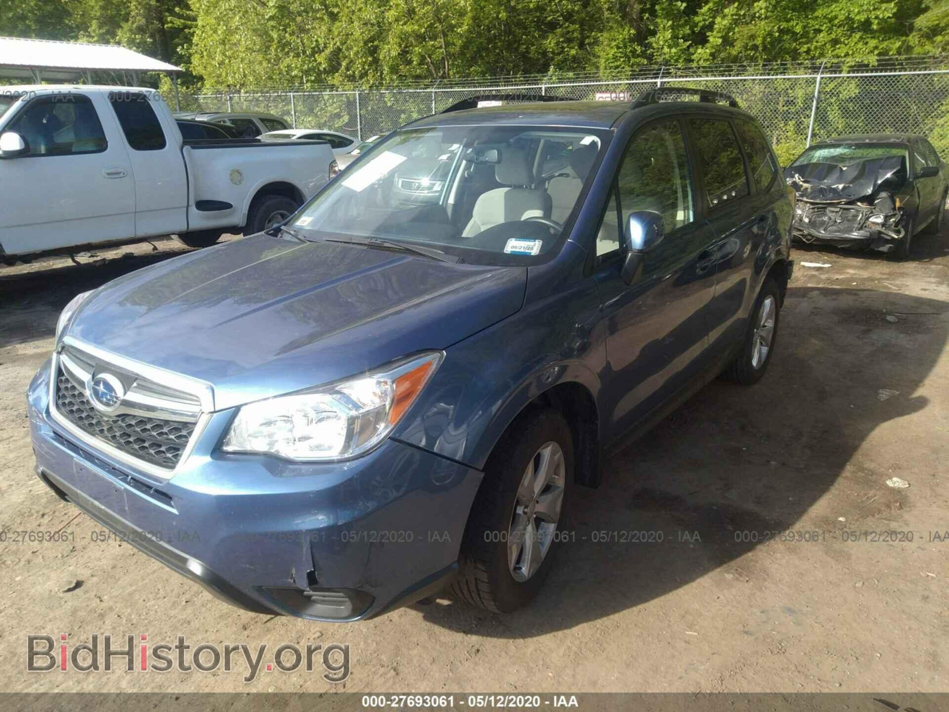 2015 SUBARU FORESTER - VIN: JF2SJADC6FH840098 - Фото 2
