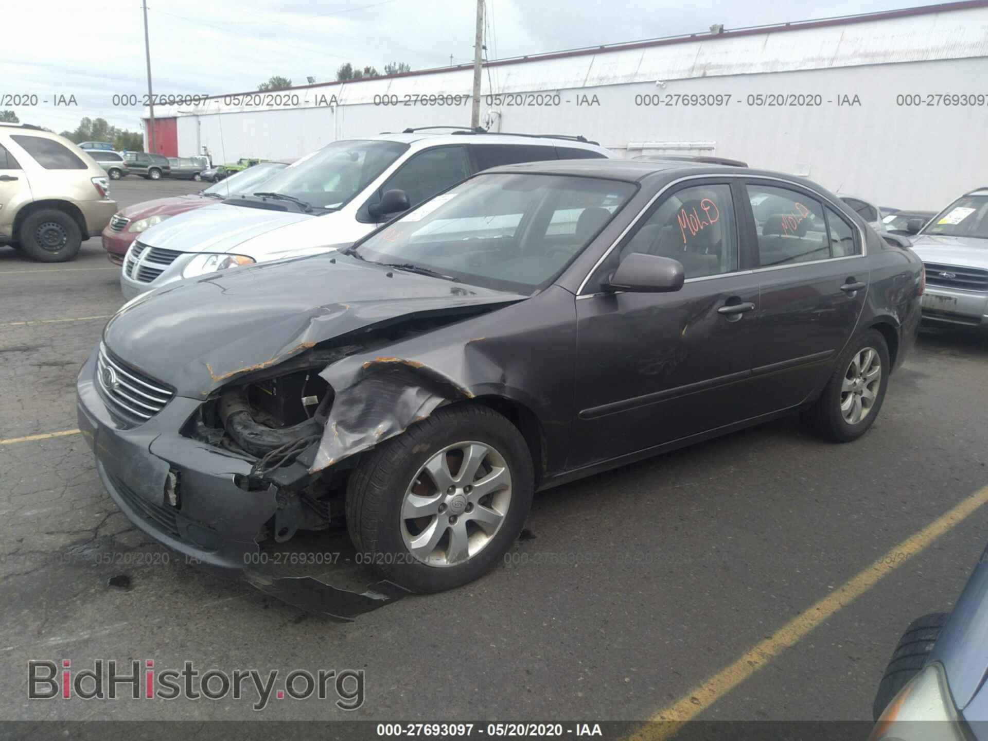 2007 KIA OPTIMA - VIN: KNAGE124875125926 - Фото 2