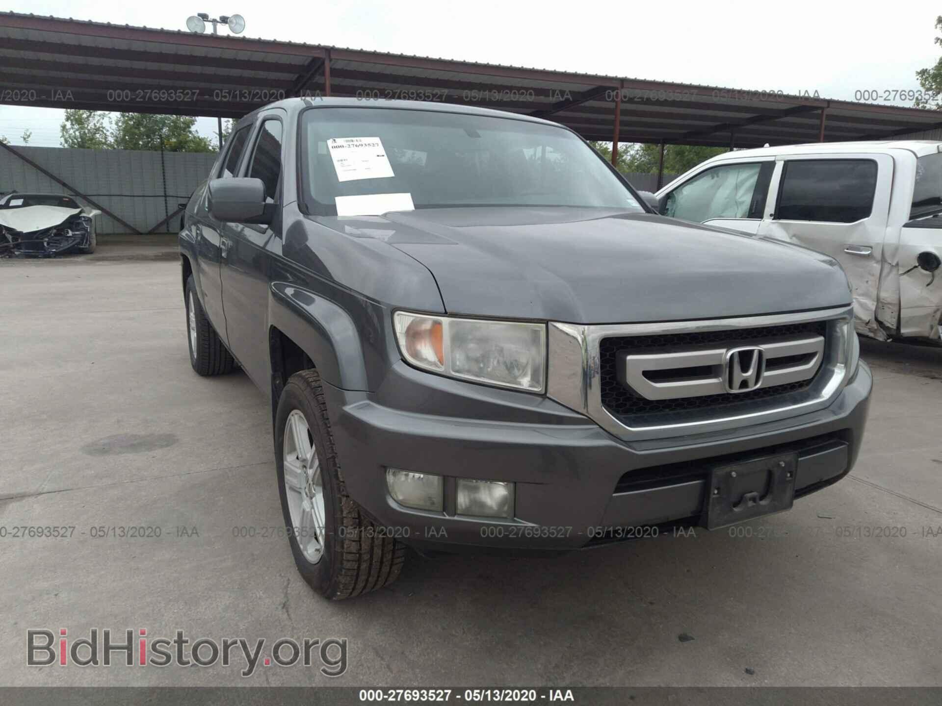 Photo 5FPYK1F58BB010230 - HONDA RIDGELINE 2011