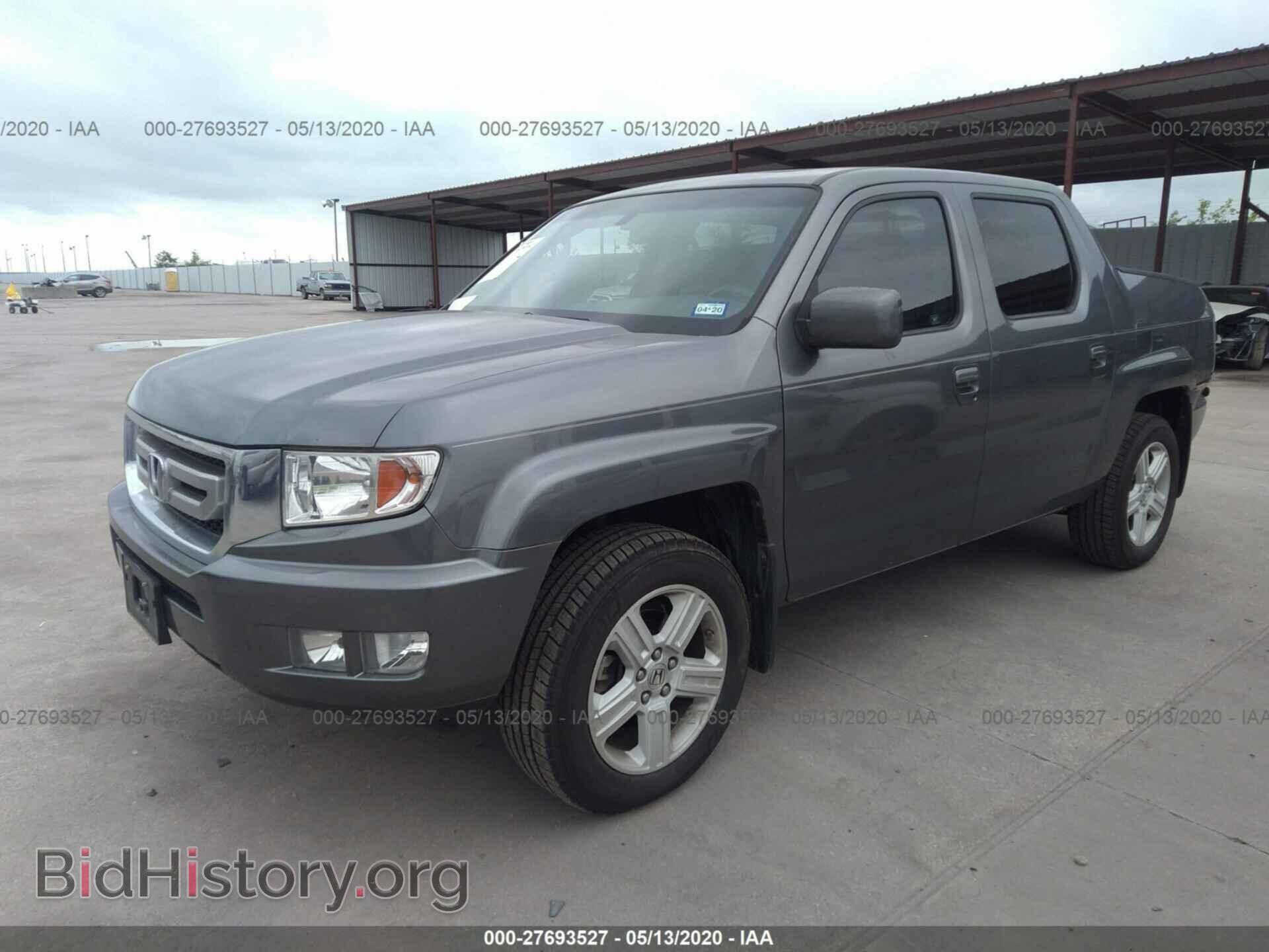 2011 HONDA RIDGELINE - VIN: 5FPYK1F58BB010230 - Фото 2