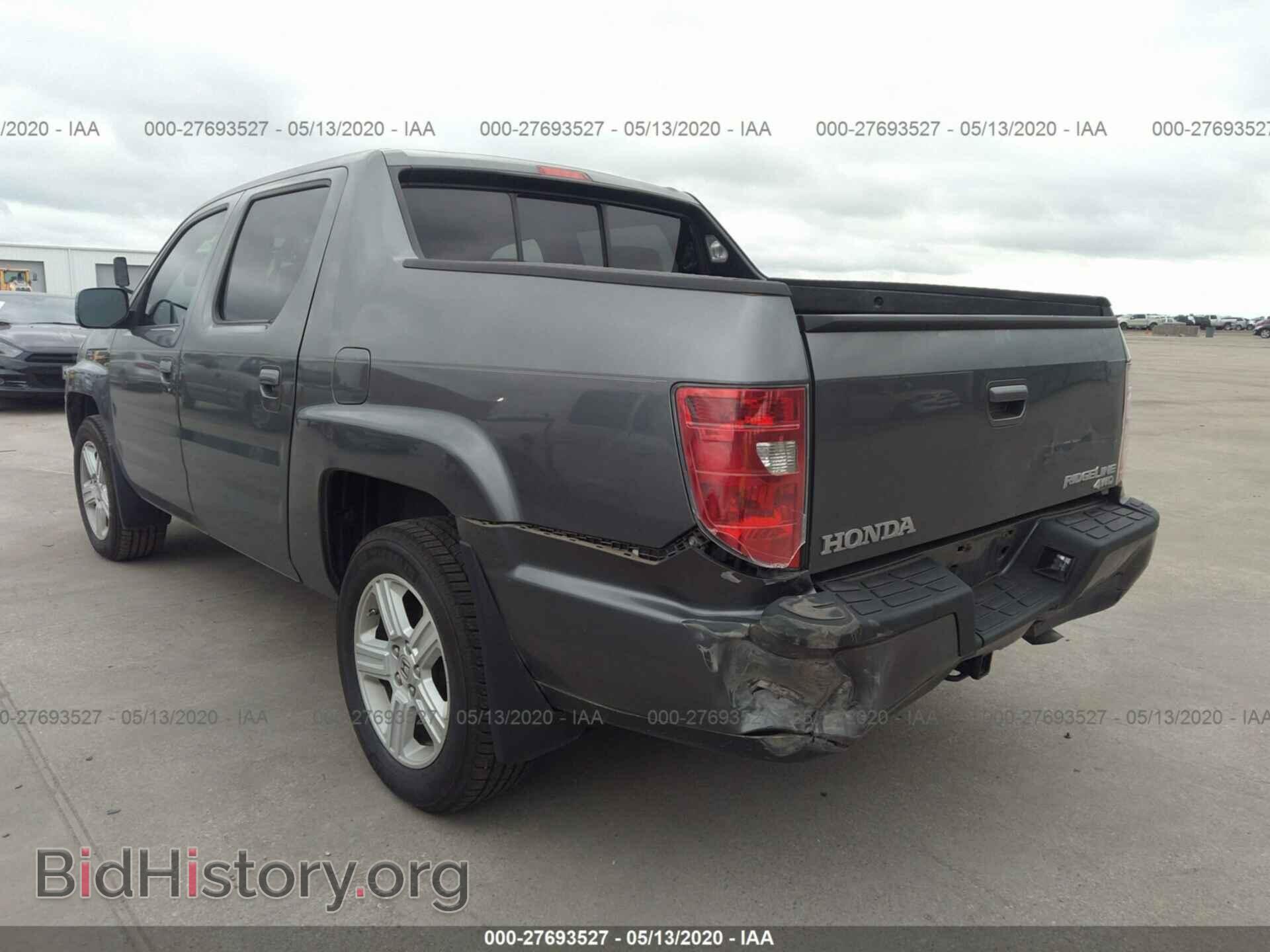 2011 HONDA RIDGELINE - VIN: 5FPYK1F58BB010230 - Фото 3