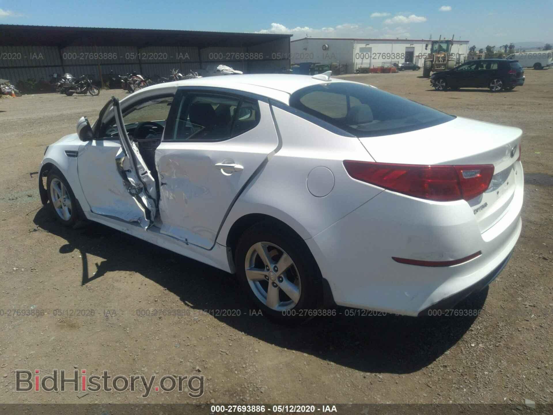 2015 KIA OPTIMA - VIN: KNAGM4A71F5600198 - Фото 3