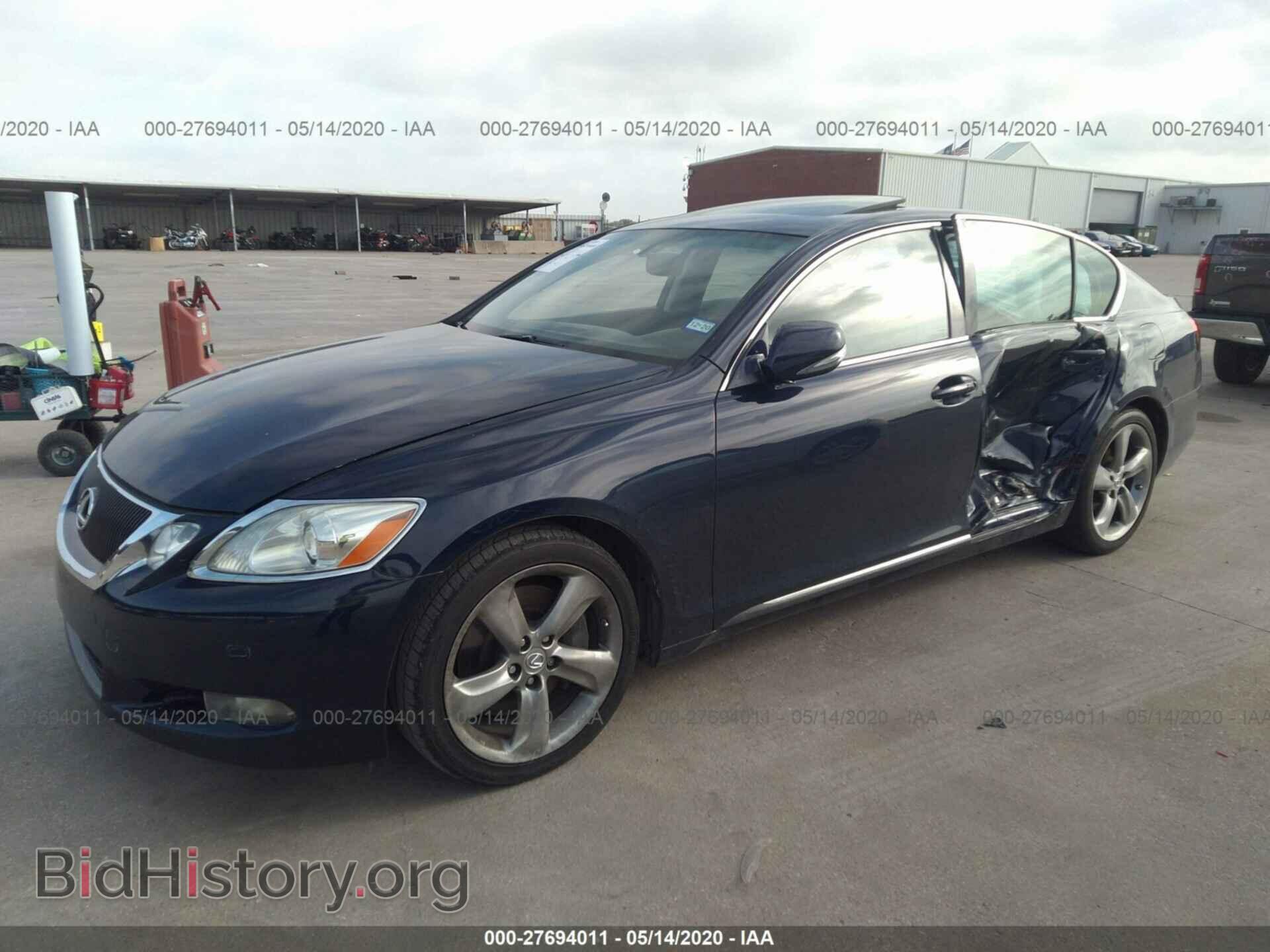 2011 LEXUS GS - VIN: JTHBE1KS5B0052174 - Фото 2