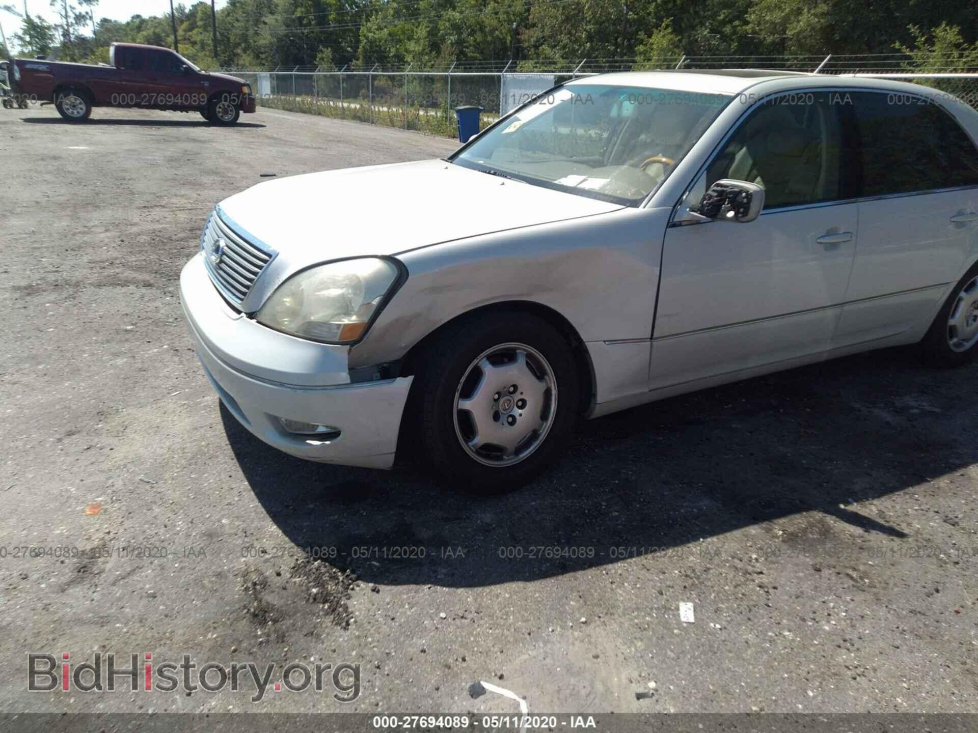 2002 LEXUS LS - VIN: JTHBN30F620080096 - Фото 6