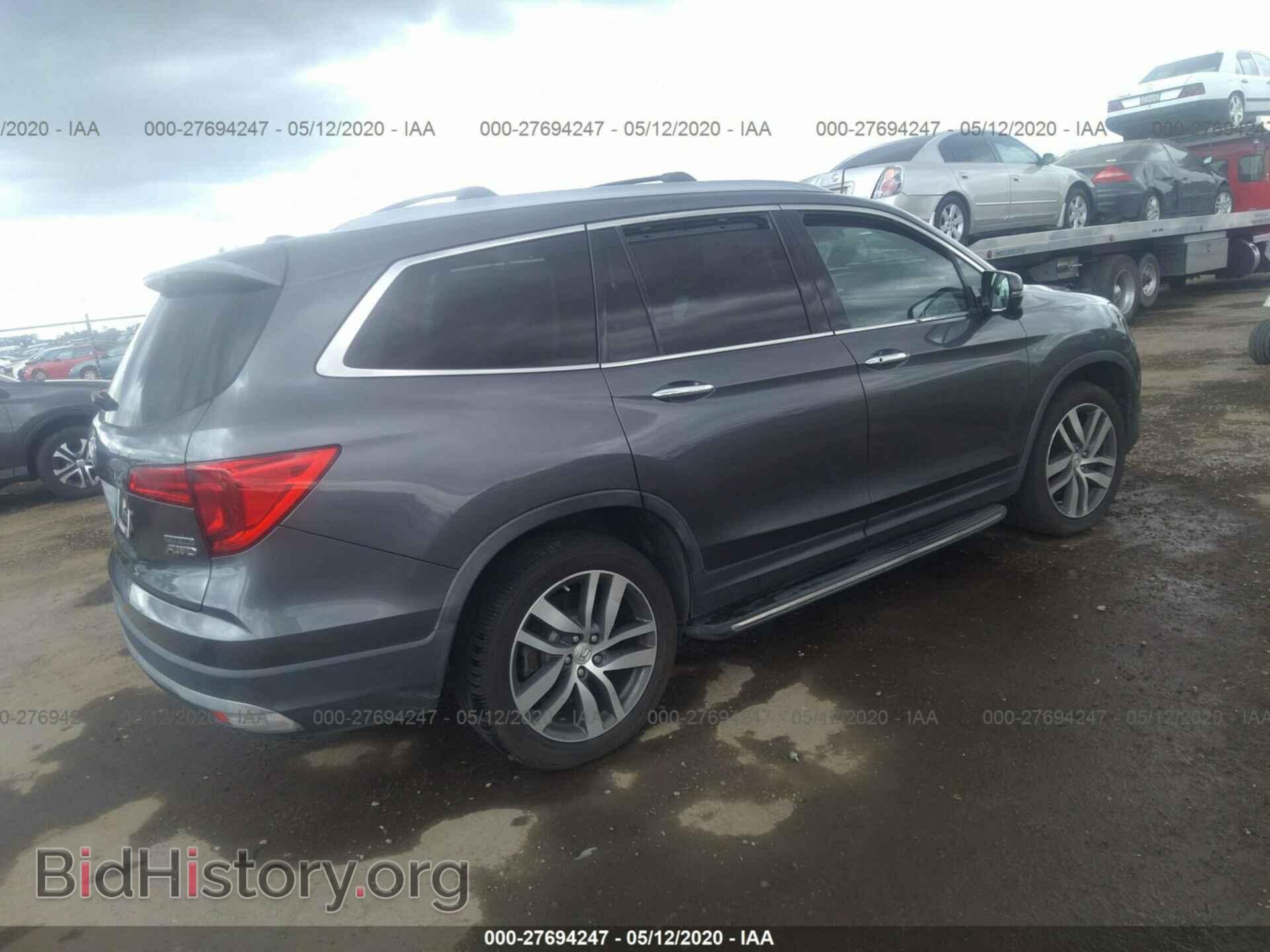 2016 HONDA PILOT - VIN: 5FNYF6H90GB052201 - Фото 4