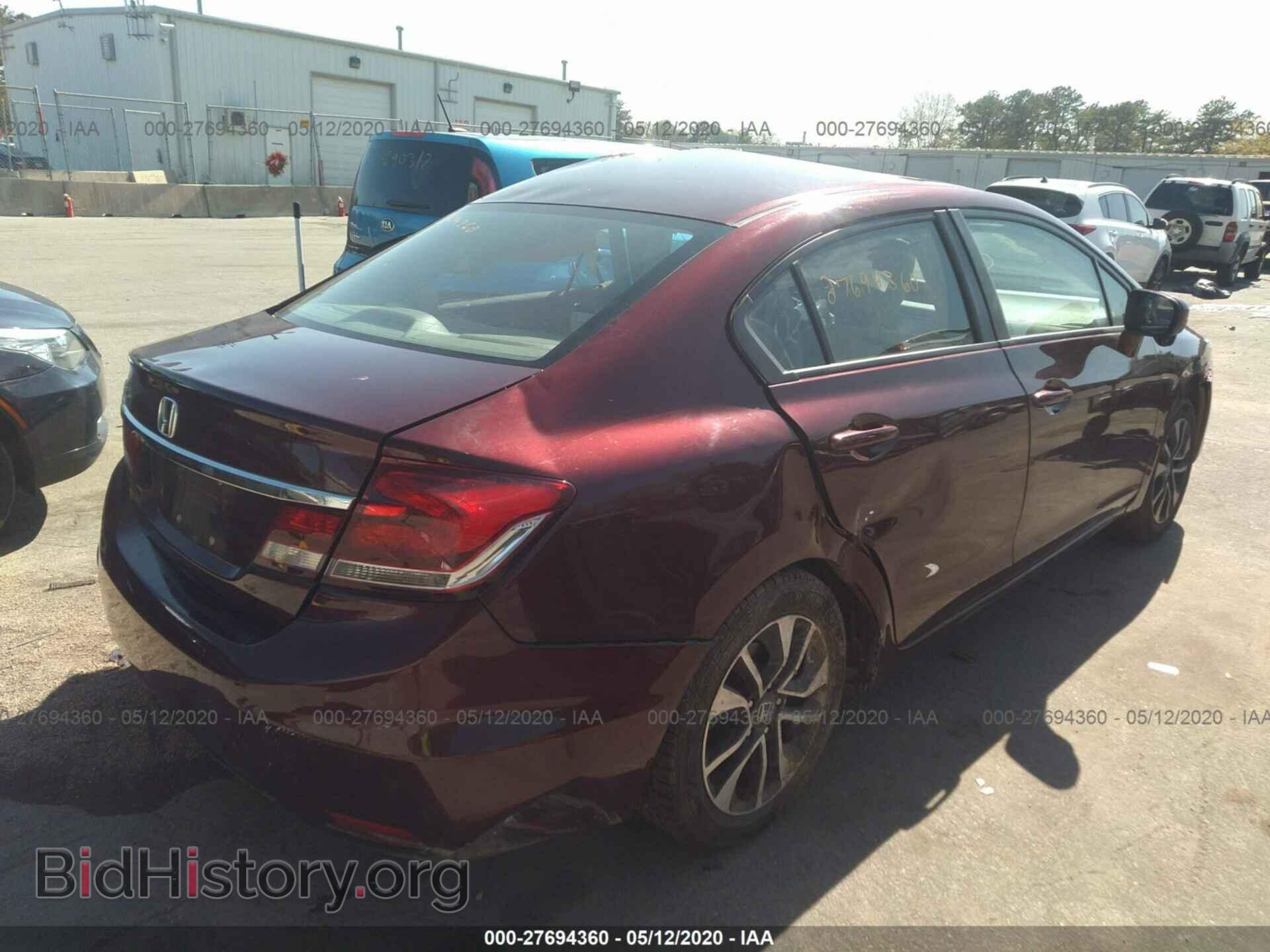 2014 HONDA CIVIC - VIN: 19XFB2F86EE241928 - Фото 4