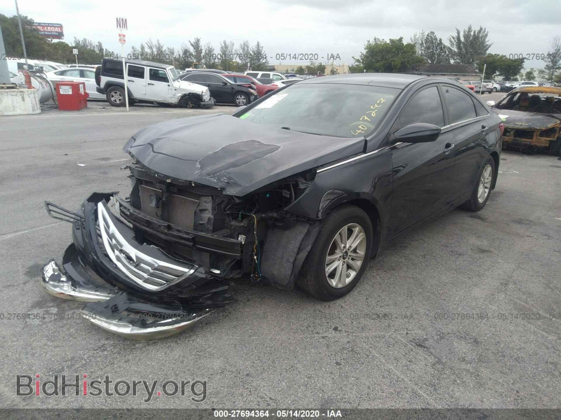 2012 HYUNDAI SONATA - VIN: 5NPEB4AC1CH407297 - Фото 2