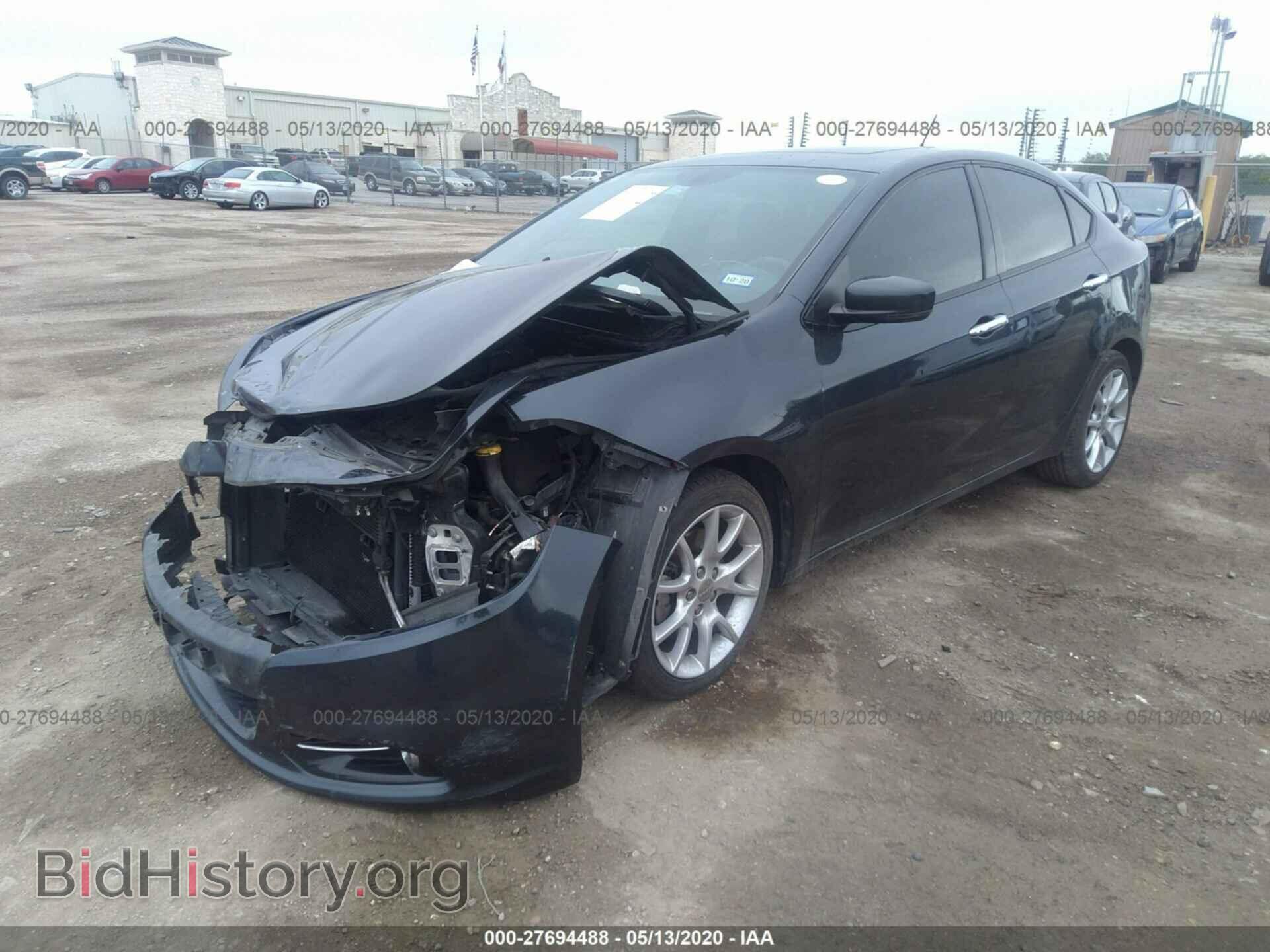 2013 DODGE DART - VIN: 1C3CDFCA1DD104458 - Фото 2