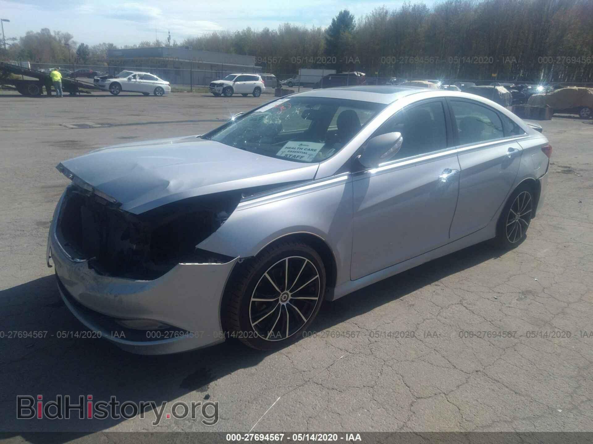 2014 HYUNDAI SONATA - VIN: 5NPEC4AC5EH925963 - Фото 2