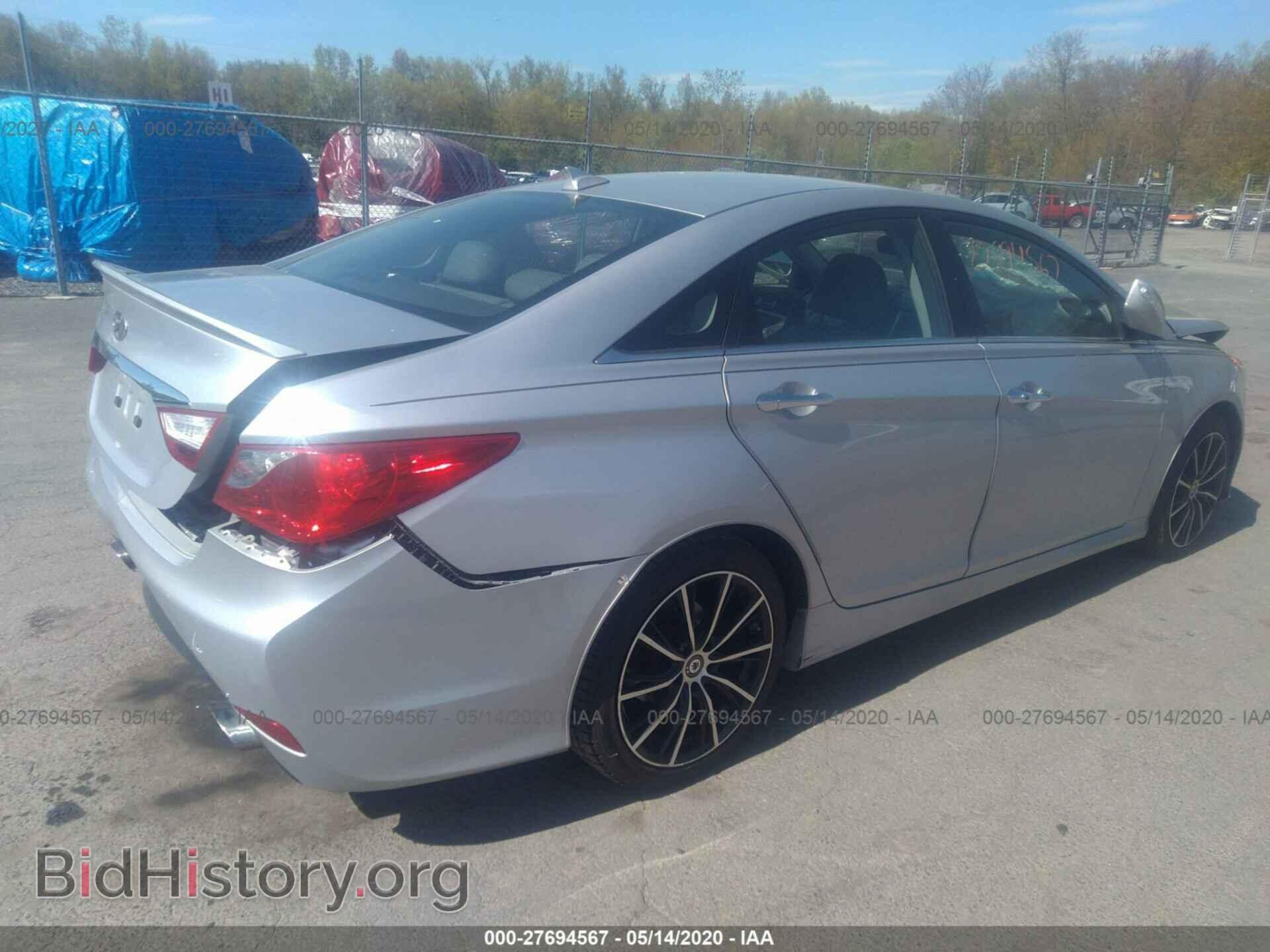 2014 HYUNDAI SONATA - VIN: 5NPEC4AC5EH925963 - Фото 4