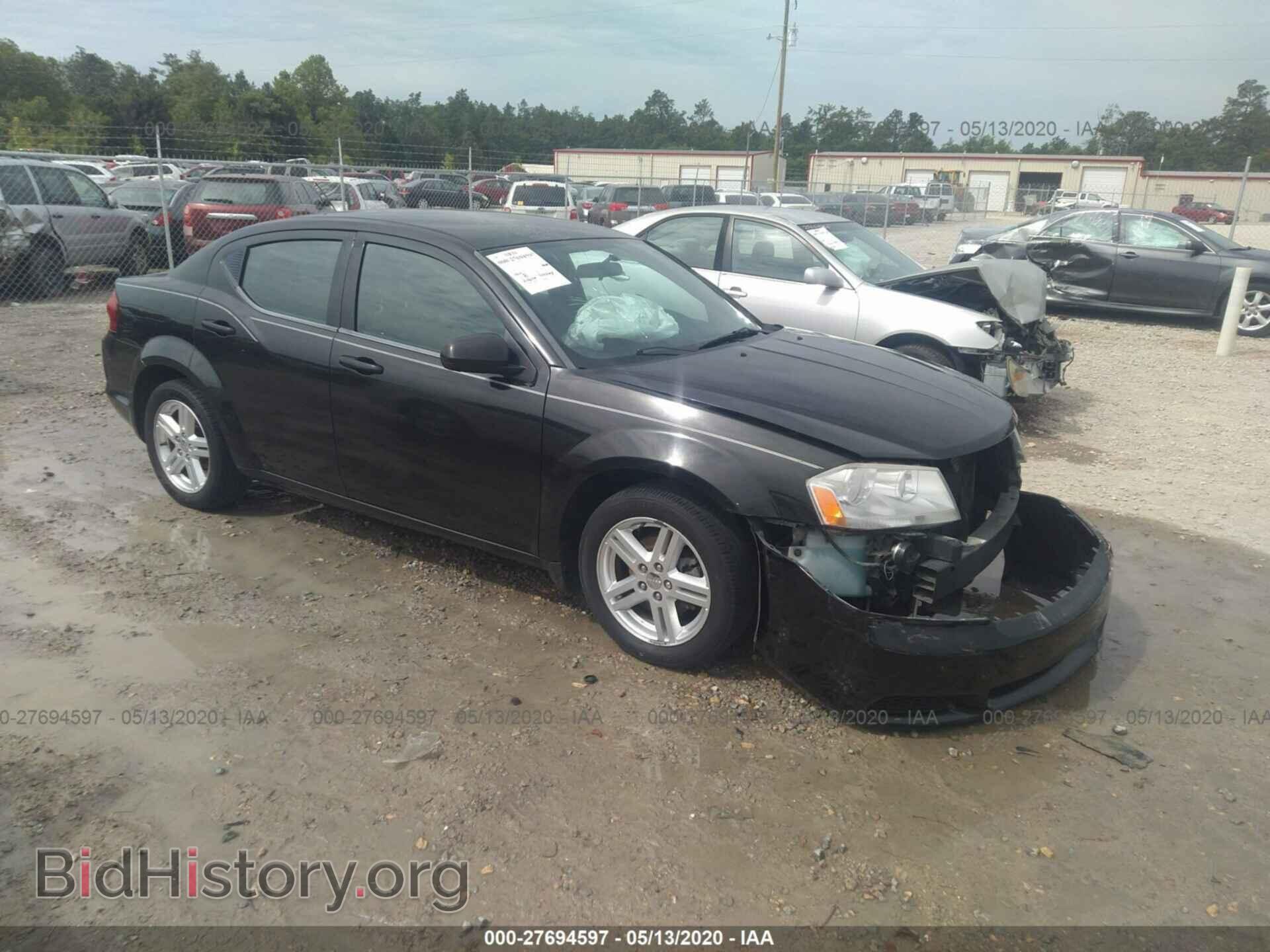 Photo 1C3CDZCB9CN221515 - DODGE AVENGER 2012