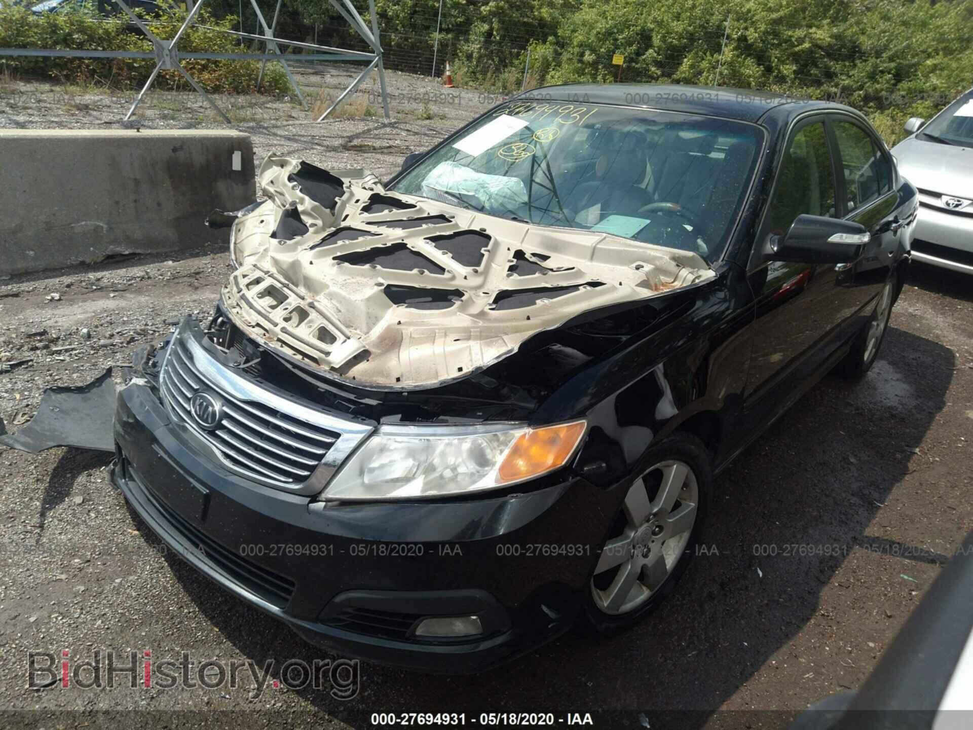 2009 KIA OPTIMA - VIN: KNAGE224495286671 - Фото 2