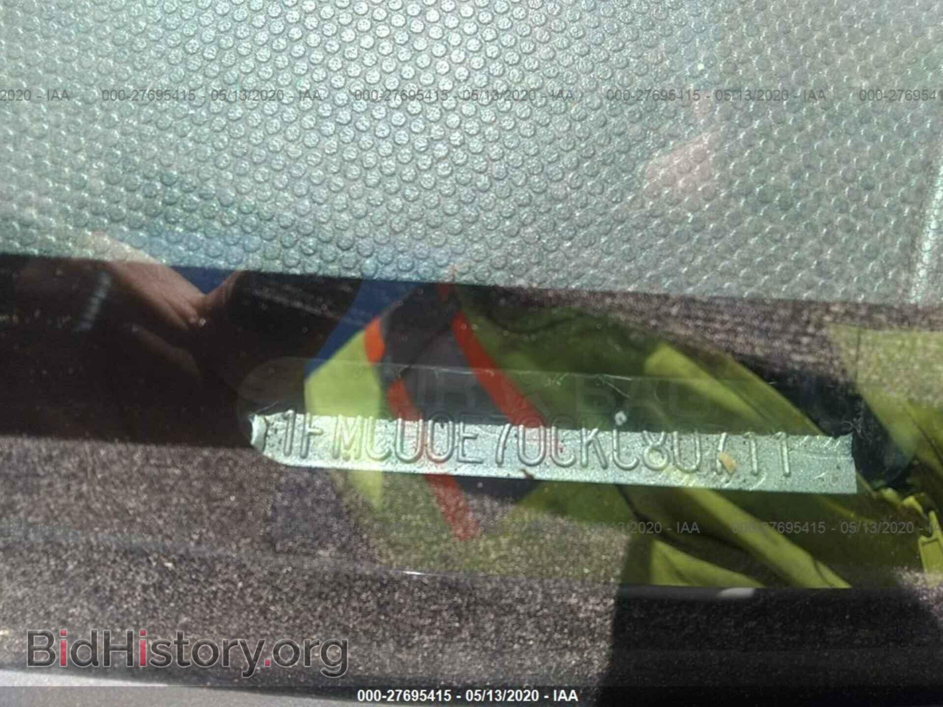 2012 FORD ESCAPE - VIN: 1FMCU0E70CKC80711 - Фото 9