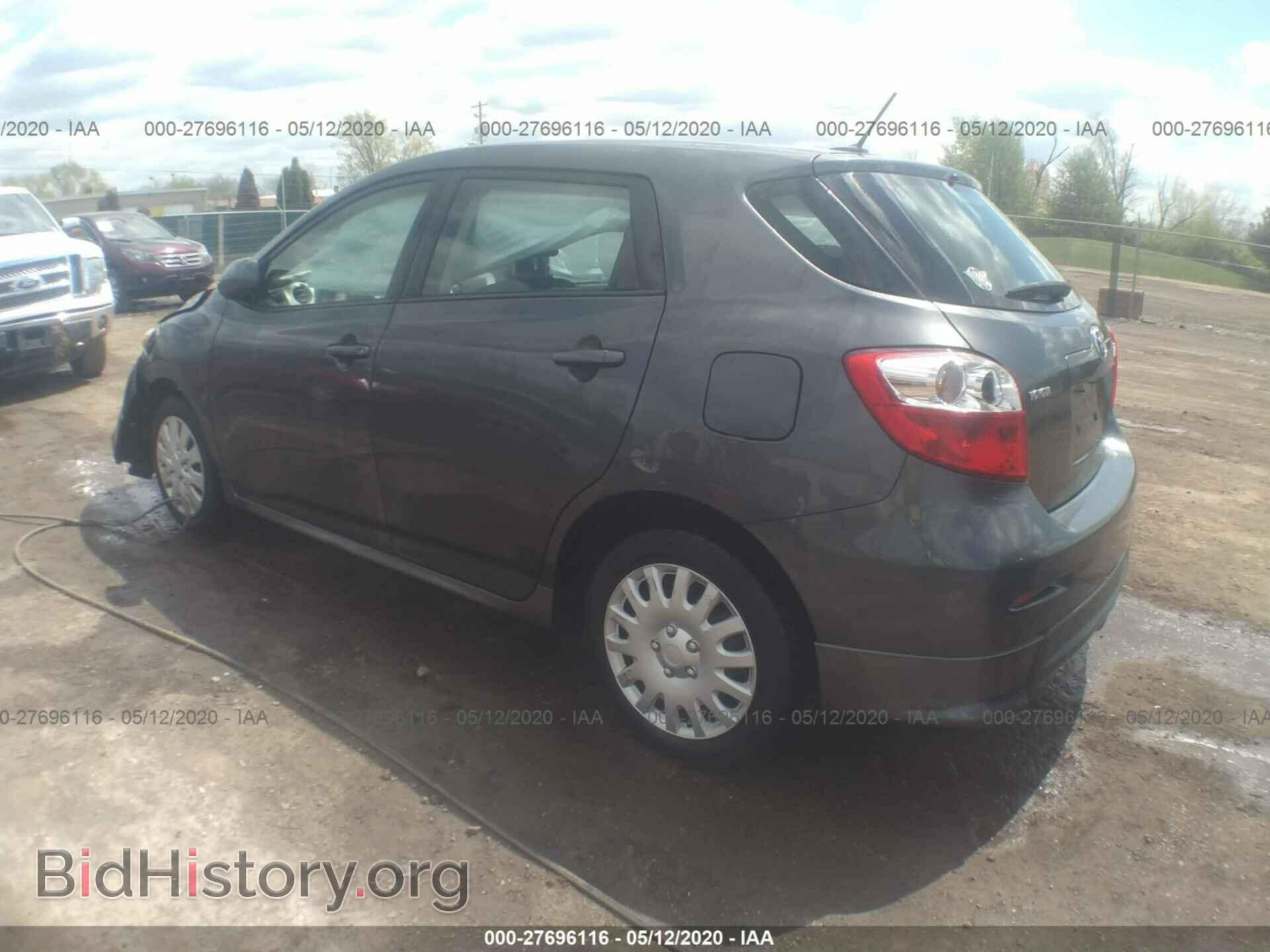 2009 TOYOTA COROLLA MATRIX - VIN: 2T1KE40E69C016204 - Фото 3