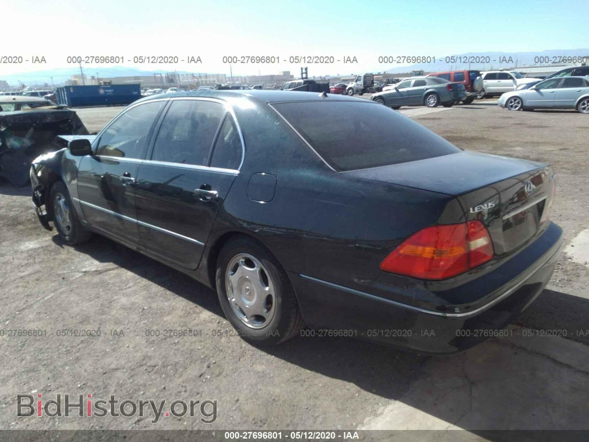2001 LEXUS LS - VIN: JTHBN30F110022962 - Photo 3