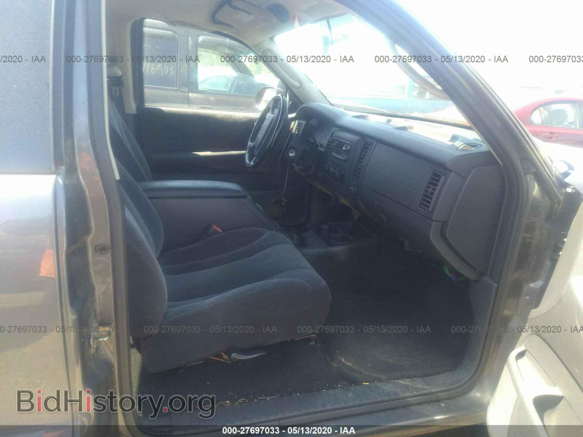 2004 DODGE DAKOTA - VIN: 1D7HG42K44S634111 - Фото 5