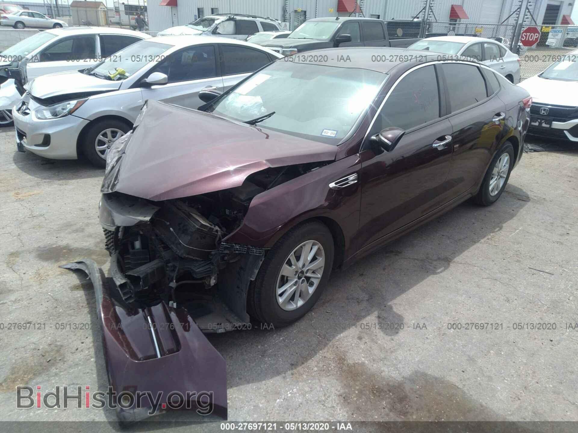 2016 KIA OPTIMA - VIN: 5XXGT4L32GG037563 - Фото 2