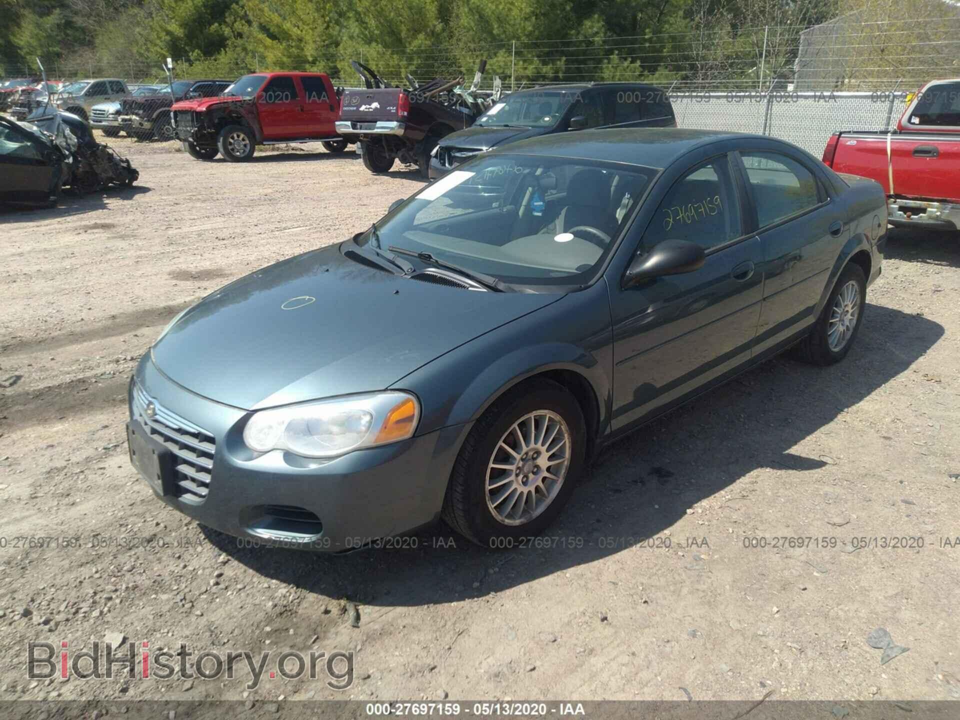 2005 CHRYSLER SEBRING - VIN: 1C3EL46X35N540868 - Фото 2