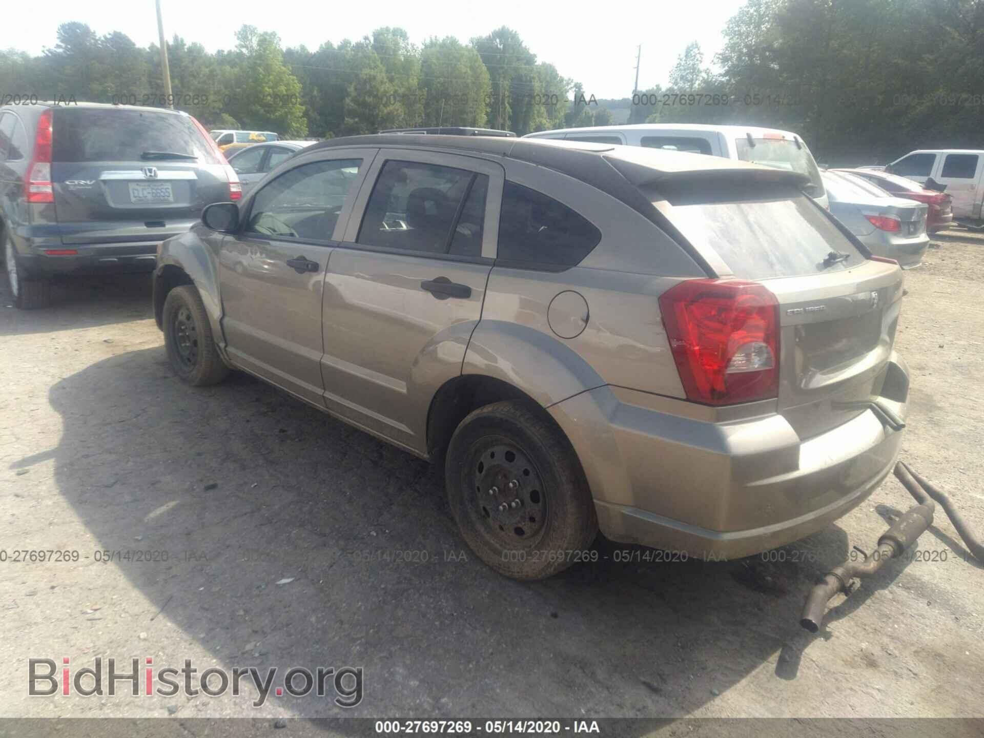 2007 DODGE CALIBER - VIN: 1B3HB28B37D220879 - Фото 3