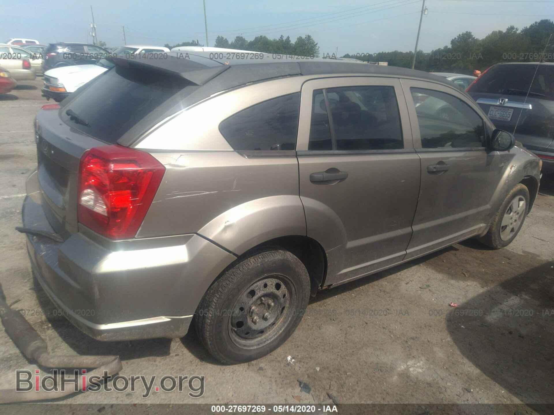 2007 DODGE CALIBER - VIN: 1B3HB28B37D220879 - Фото 4