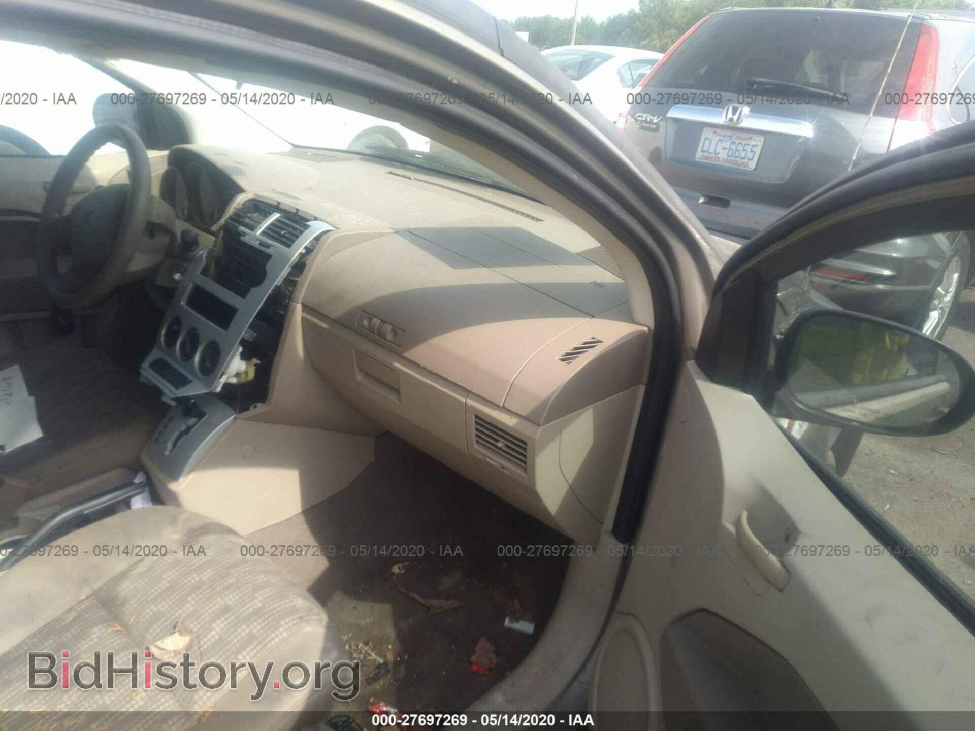 2007 DODGE CALIBER - VIN: 1B3HB28B37D220879 - Фото 5