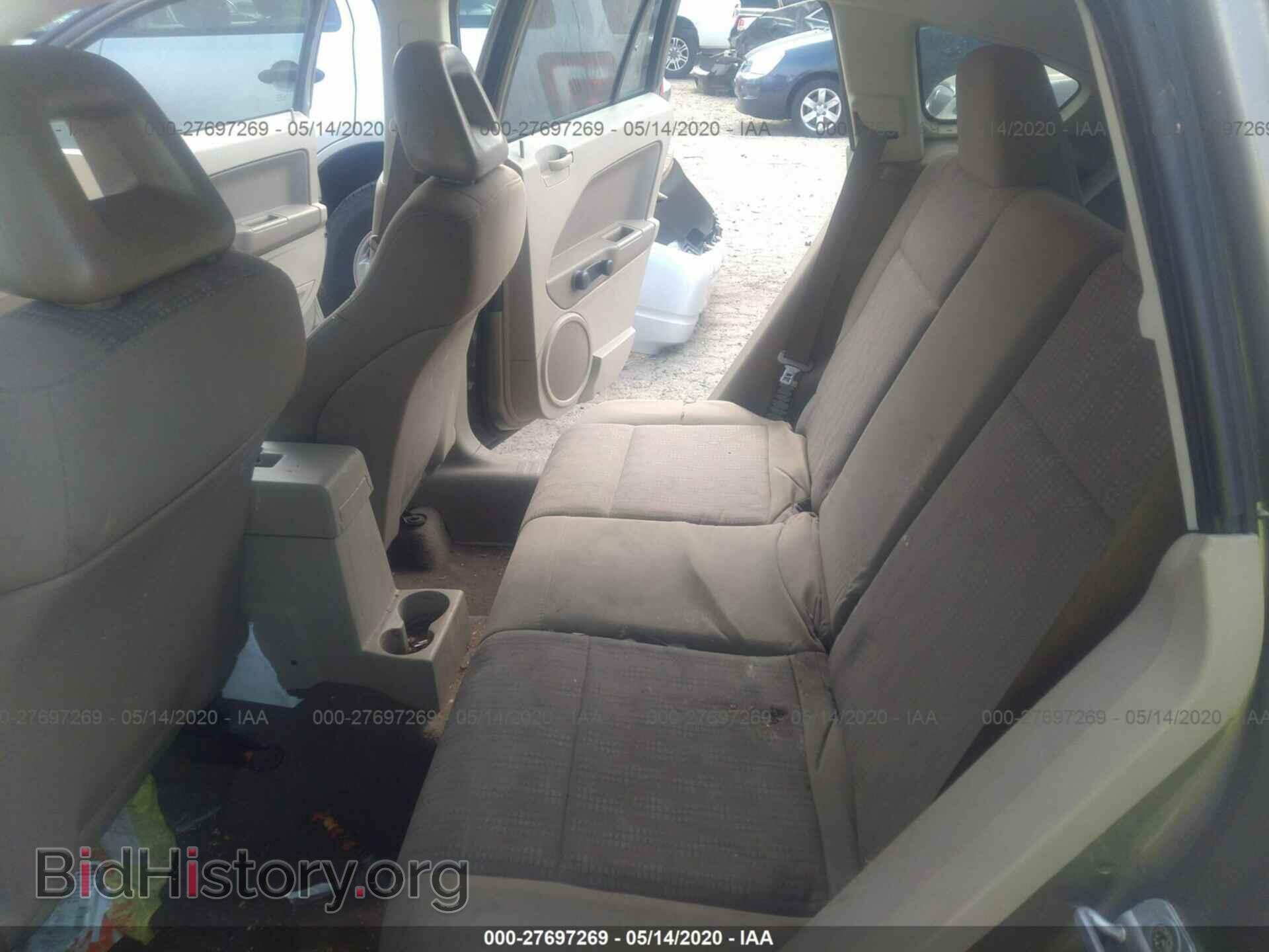 2007 DODGE CALIBER - VIN: 1B3HB28B37D220879 - Фото 8