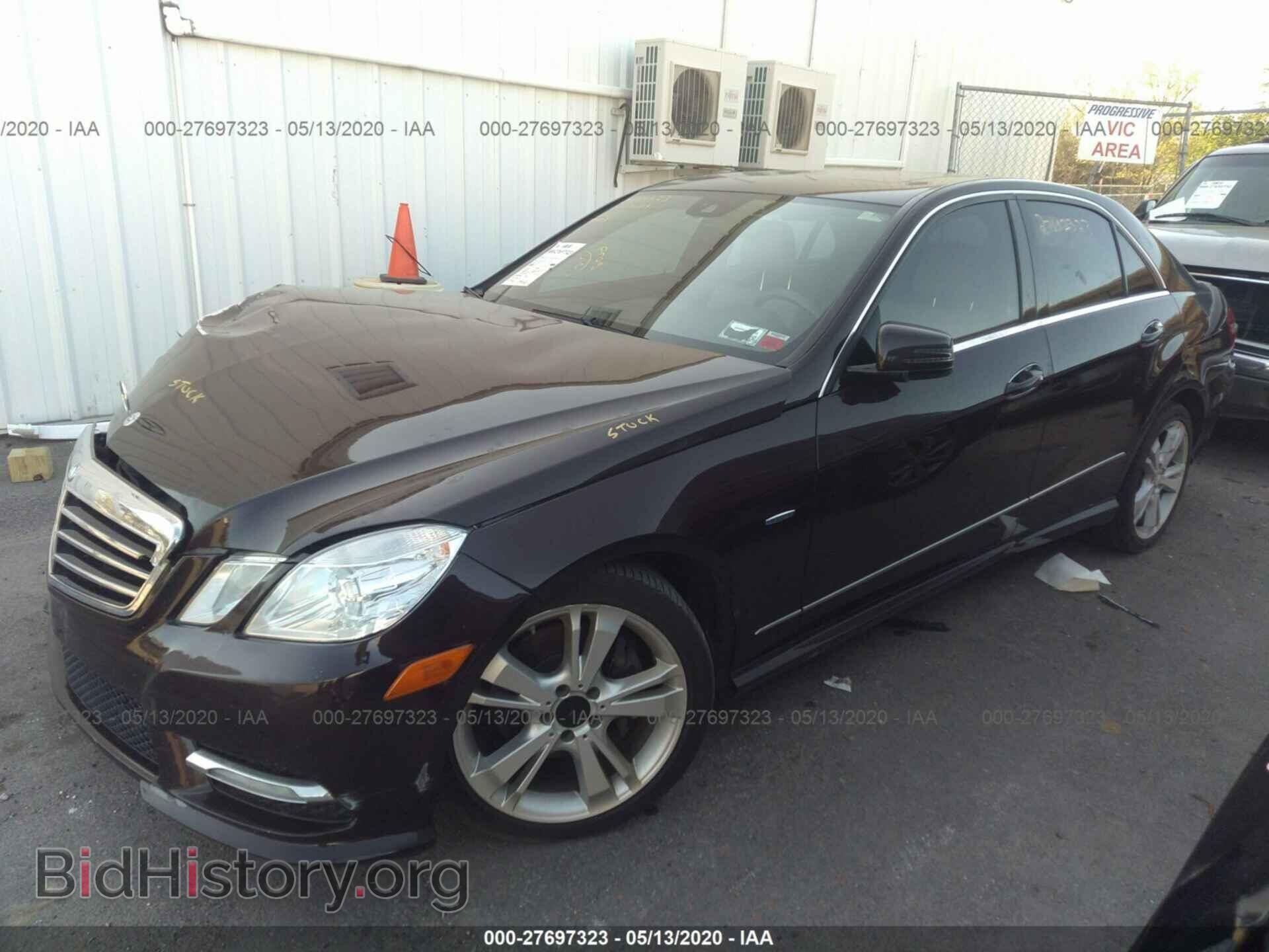 2012 MERCEDES-BENZ E - VIN: WDDHF8JB4CA616630 - Фото 2