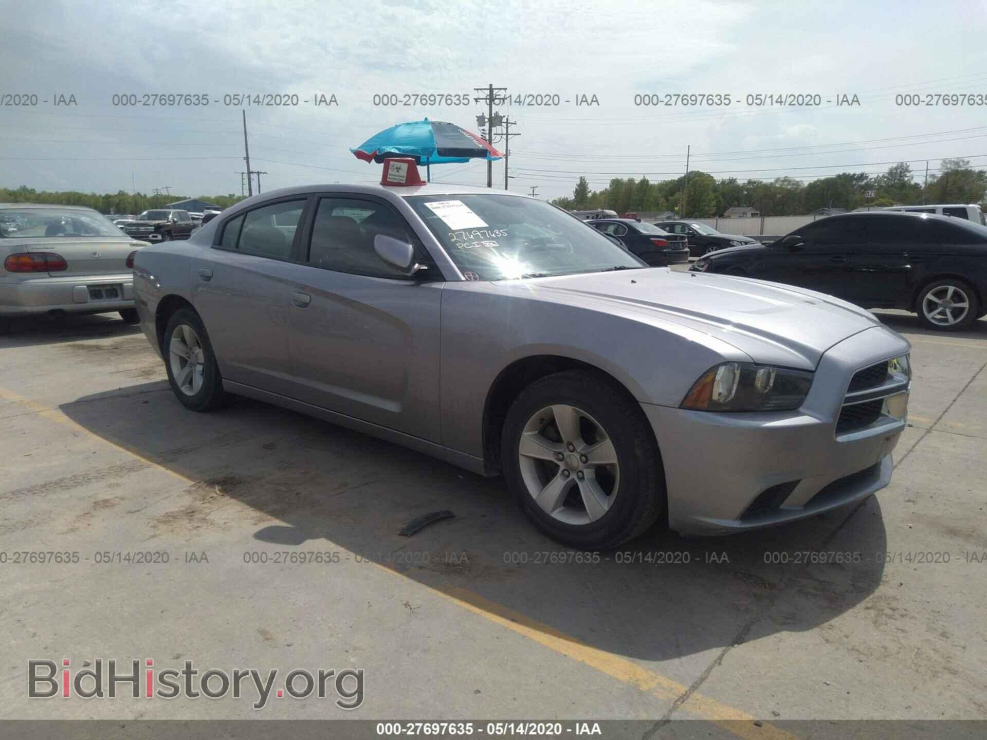 Photo 2C3CDXBG8EH192750 - DODGE CHARGER 2014