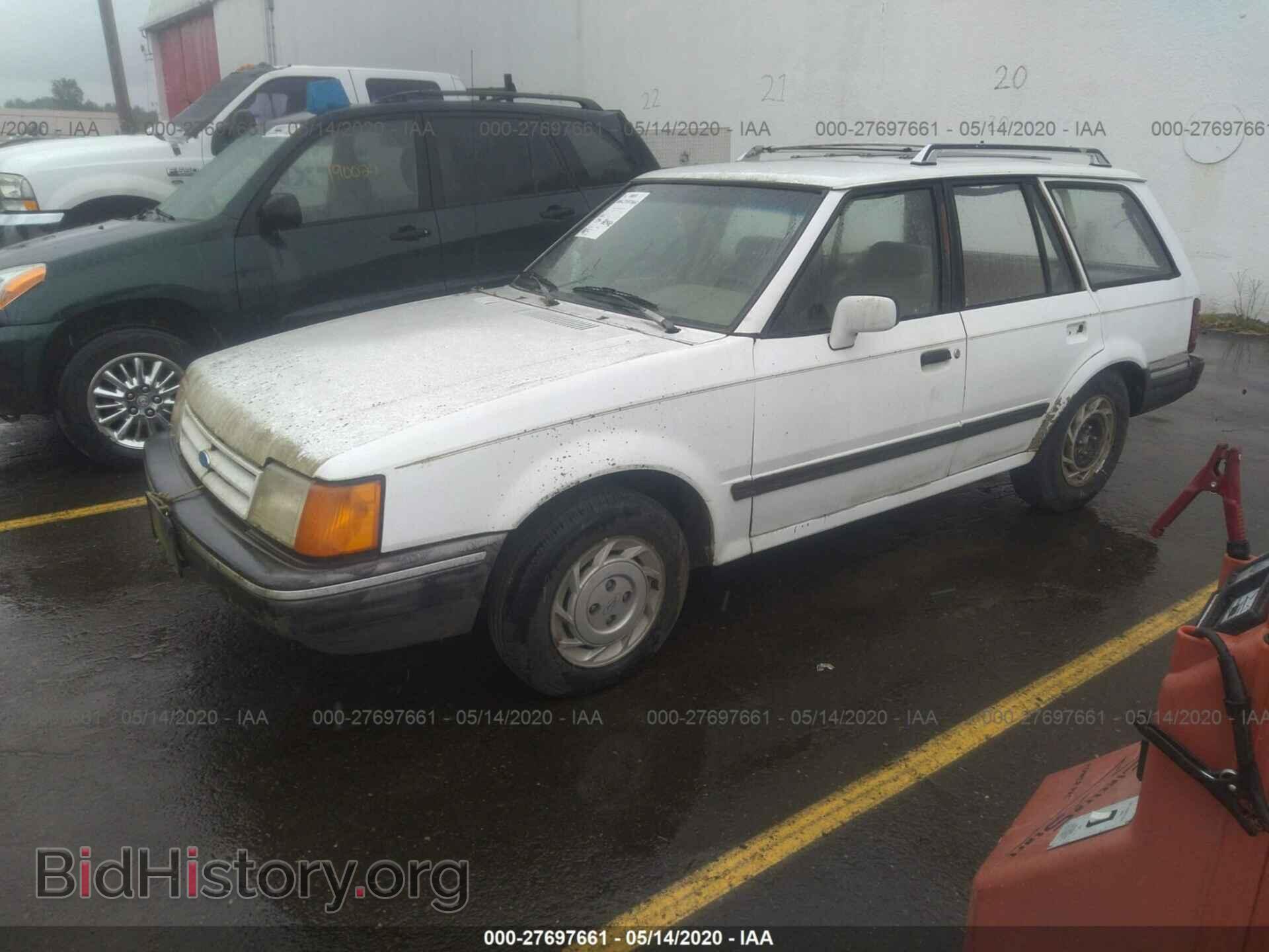 1990 FORD ESCORT - VIN: 1FAPP9894LT150400 - Фото 2