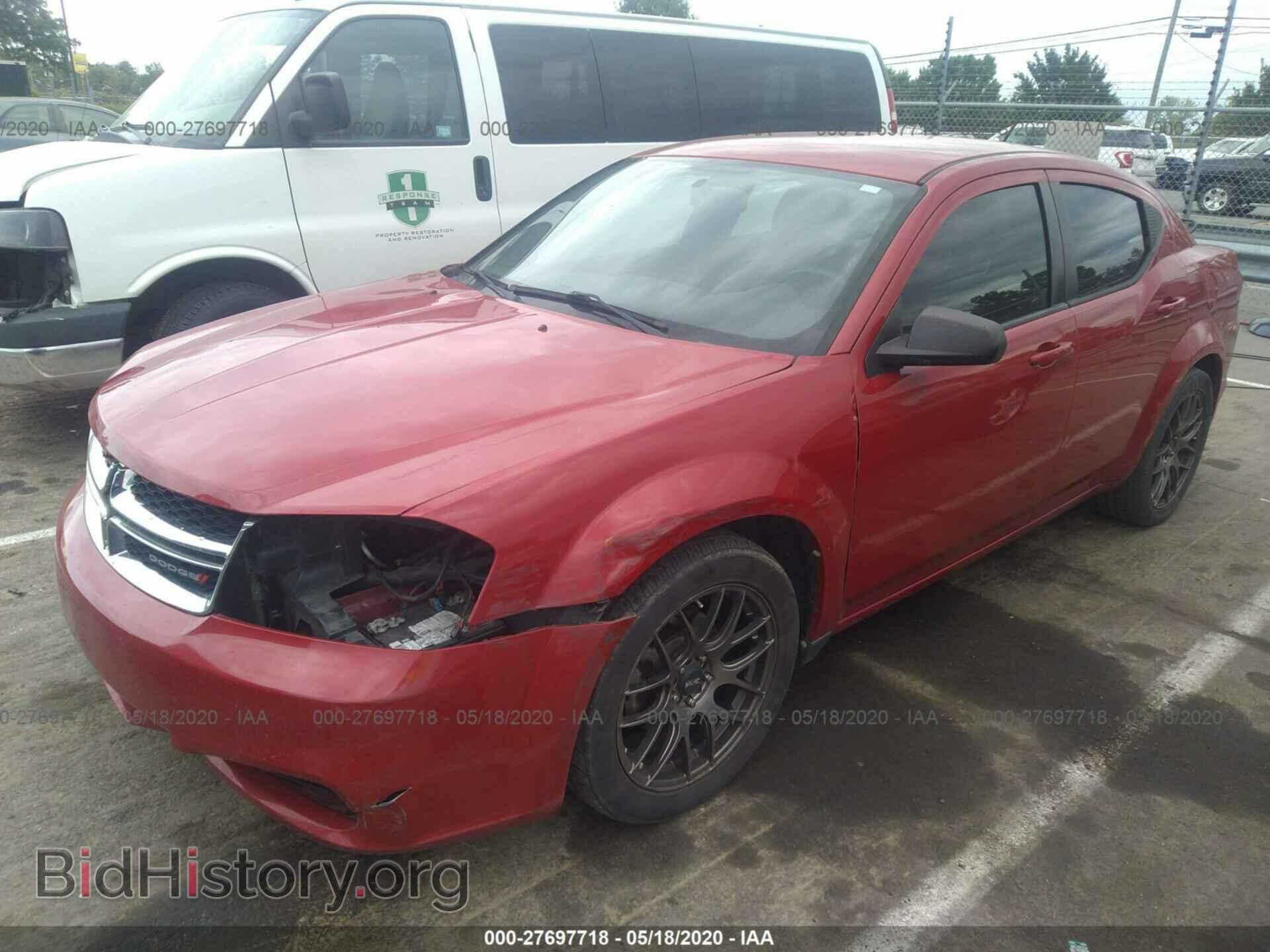 2013 DODGE AVENGER - VIN: 1C3CDZAB3DN613197 - Фото 2