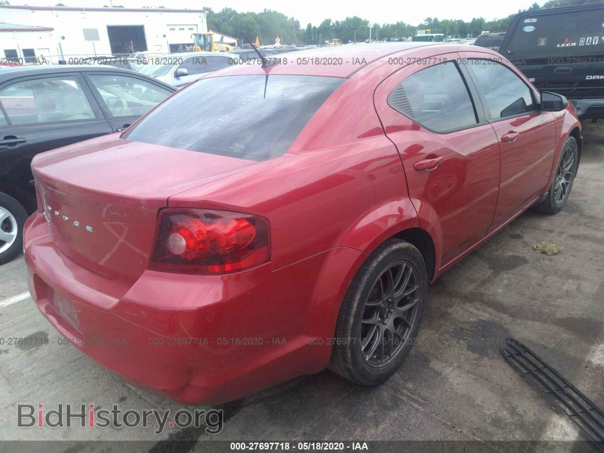 2013 DODGE AVENGER - VIN: 1C3CDZAB3DN613197 - Фото 4