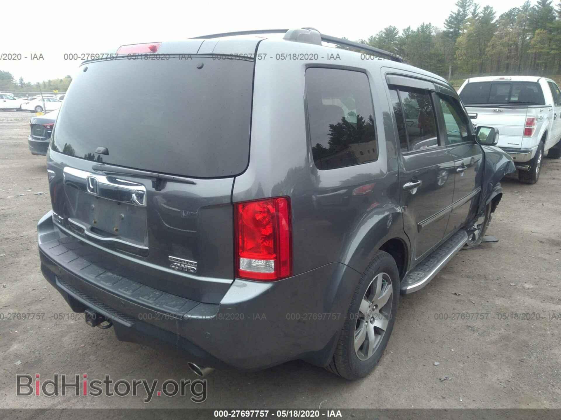 2012 HONDA PILOT - VIN: 5FNYF4H94CB017658 - Фото 4