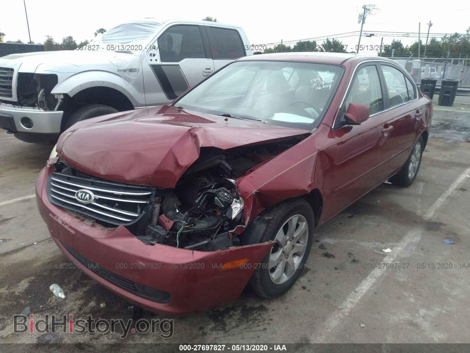 2008 KIA OPTIMA - VIN: KNAGE124285199117 - Фото 2
